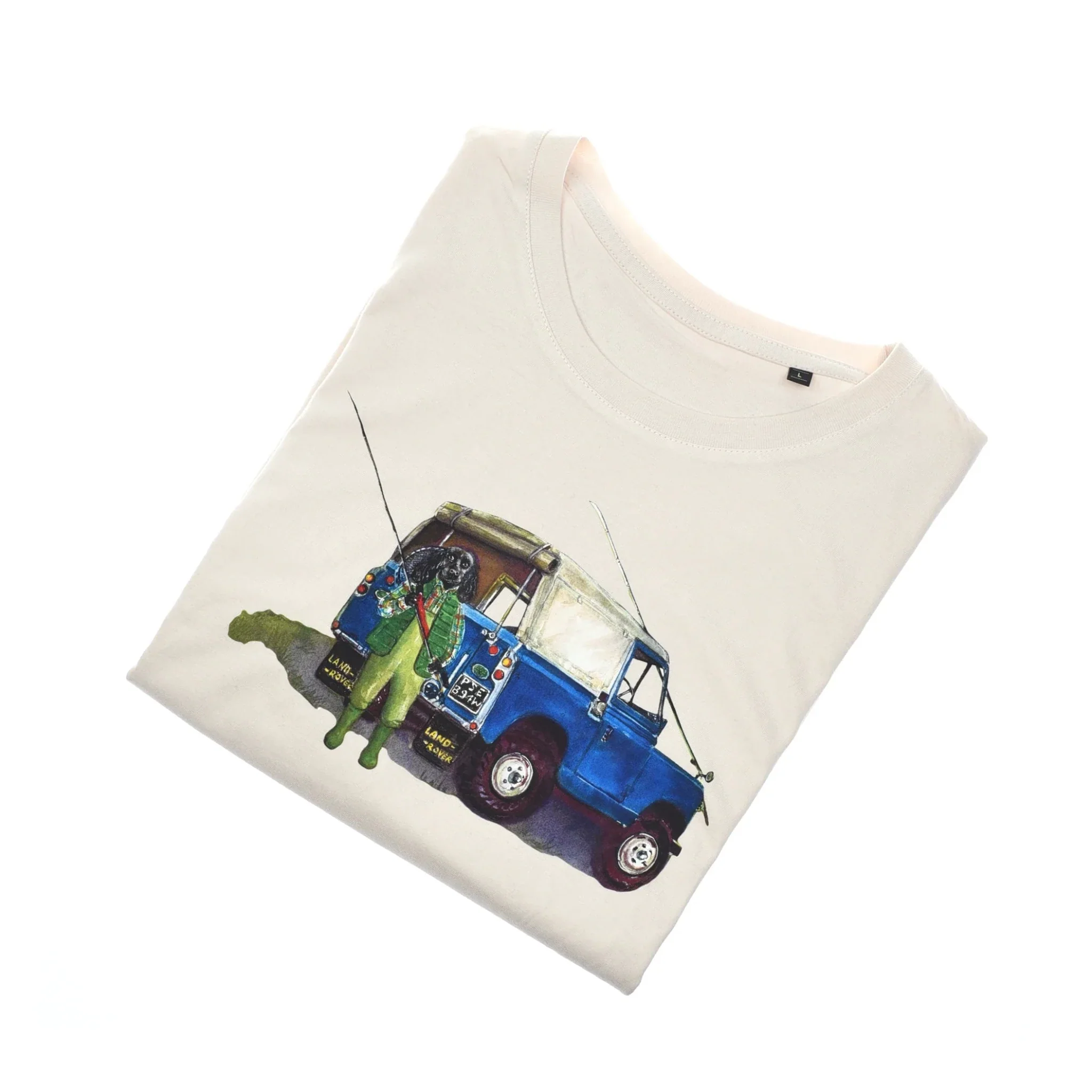 Auld Stock Land Rover Cocker T-Shirt