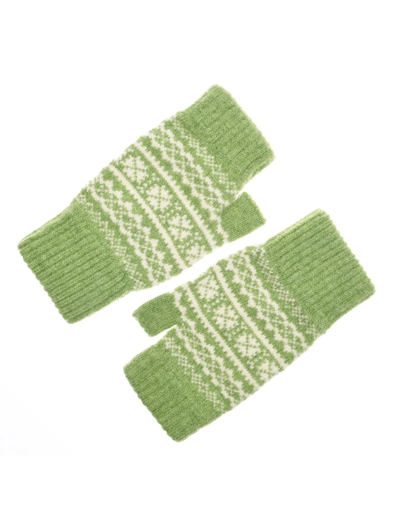 Auld Stock 2-Col Half Finger Gloves - Image 2