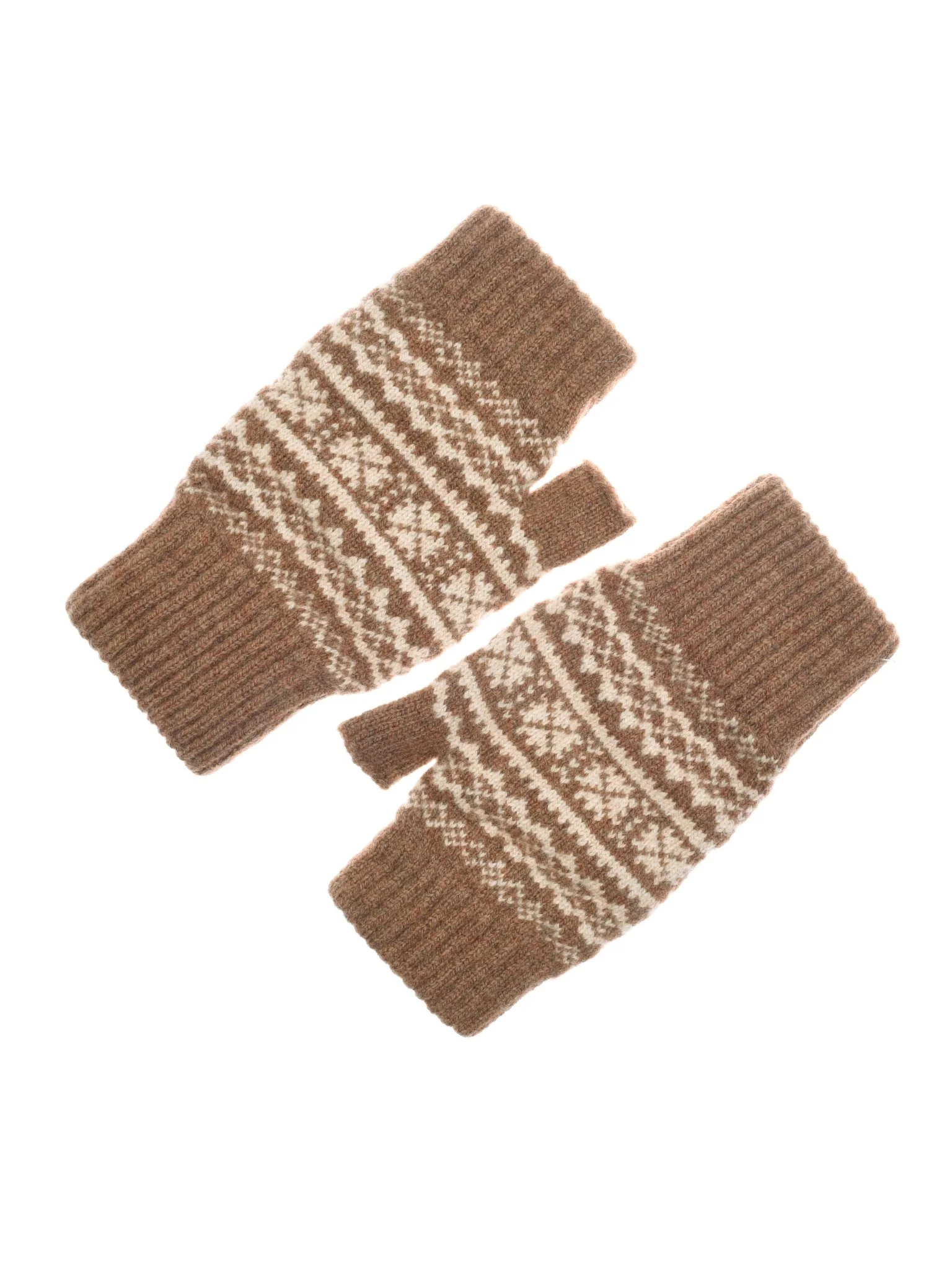 Auld Stock 2-Col Half Finger Gloves - Image 3