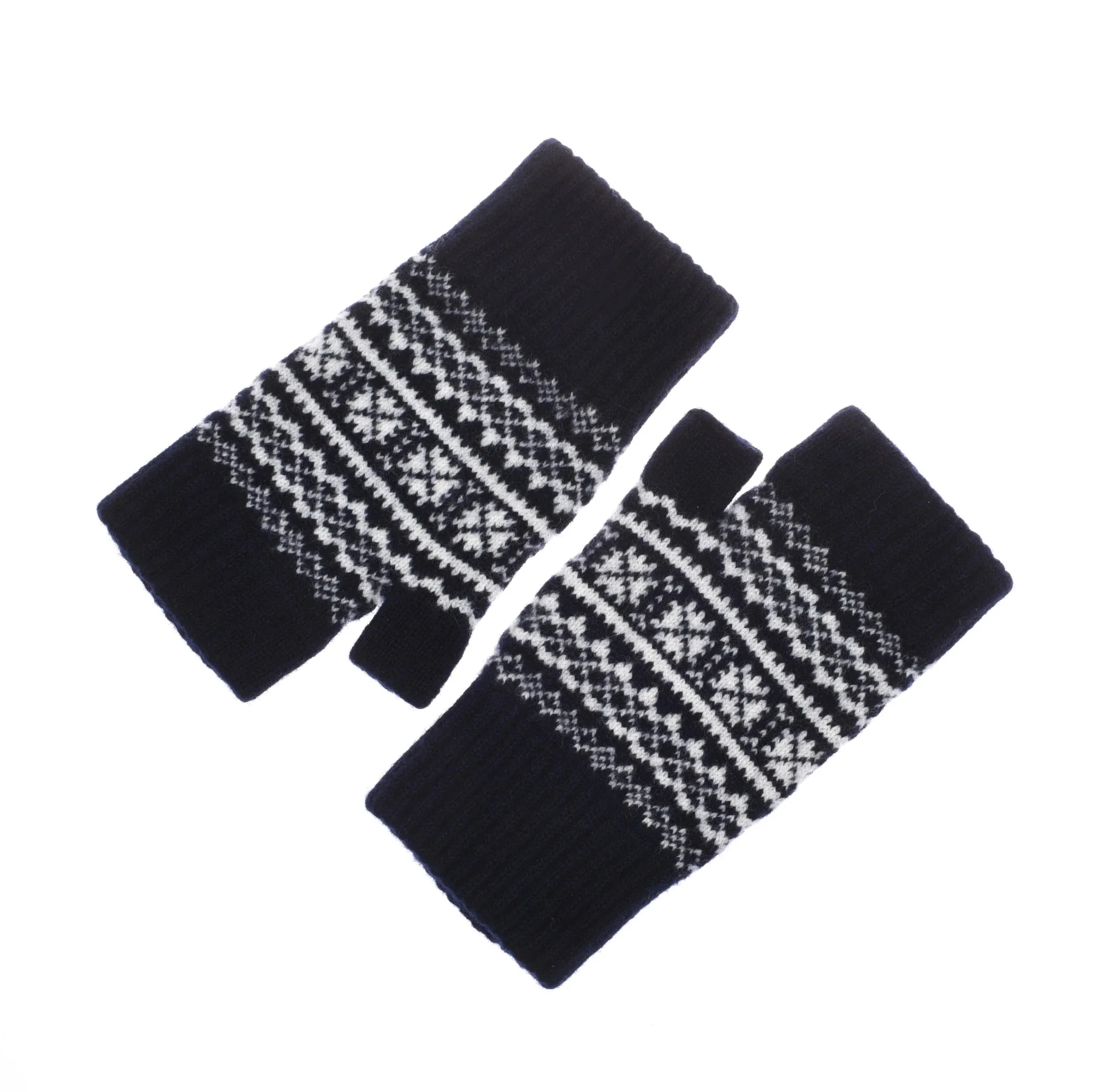 Auld Stock 2-Col Half Finger Gloves - Image 9