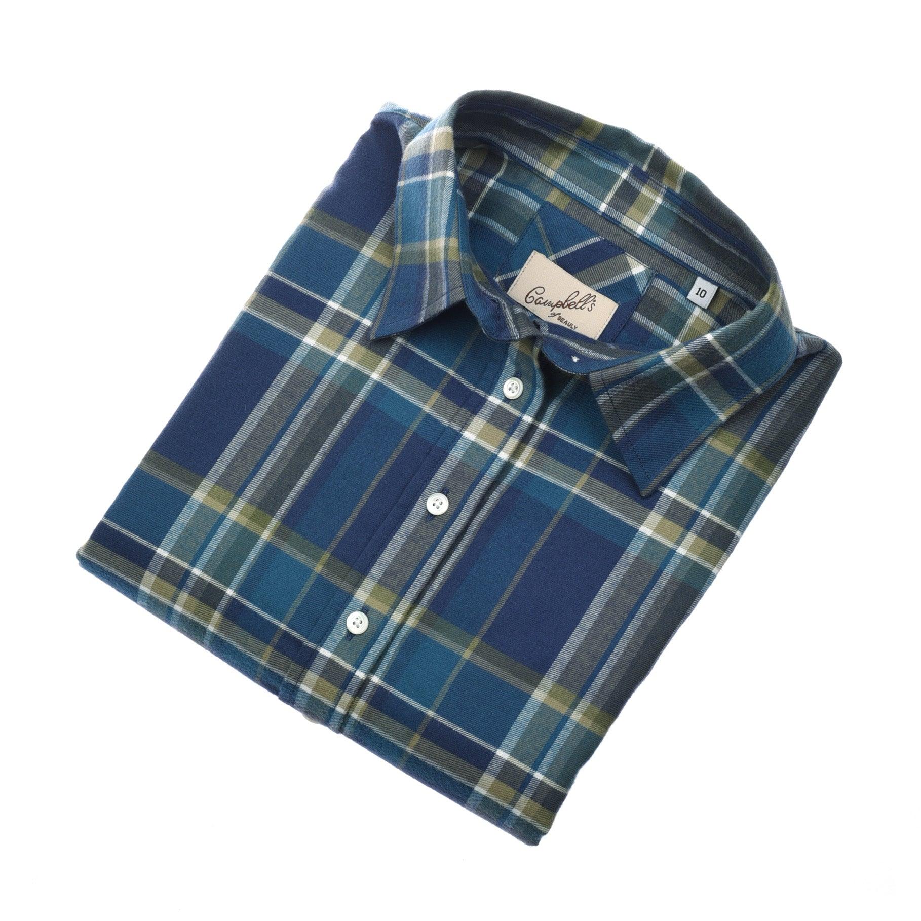 Auld Stock Brushed Cotton Shirt