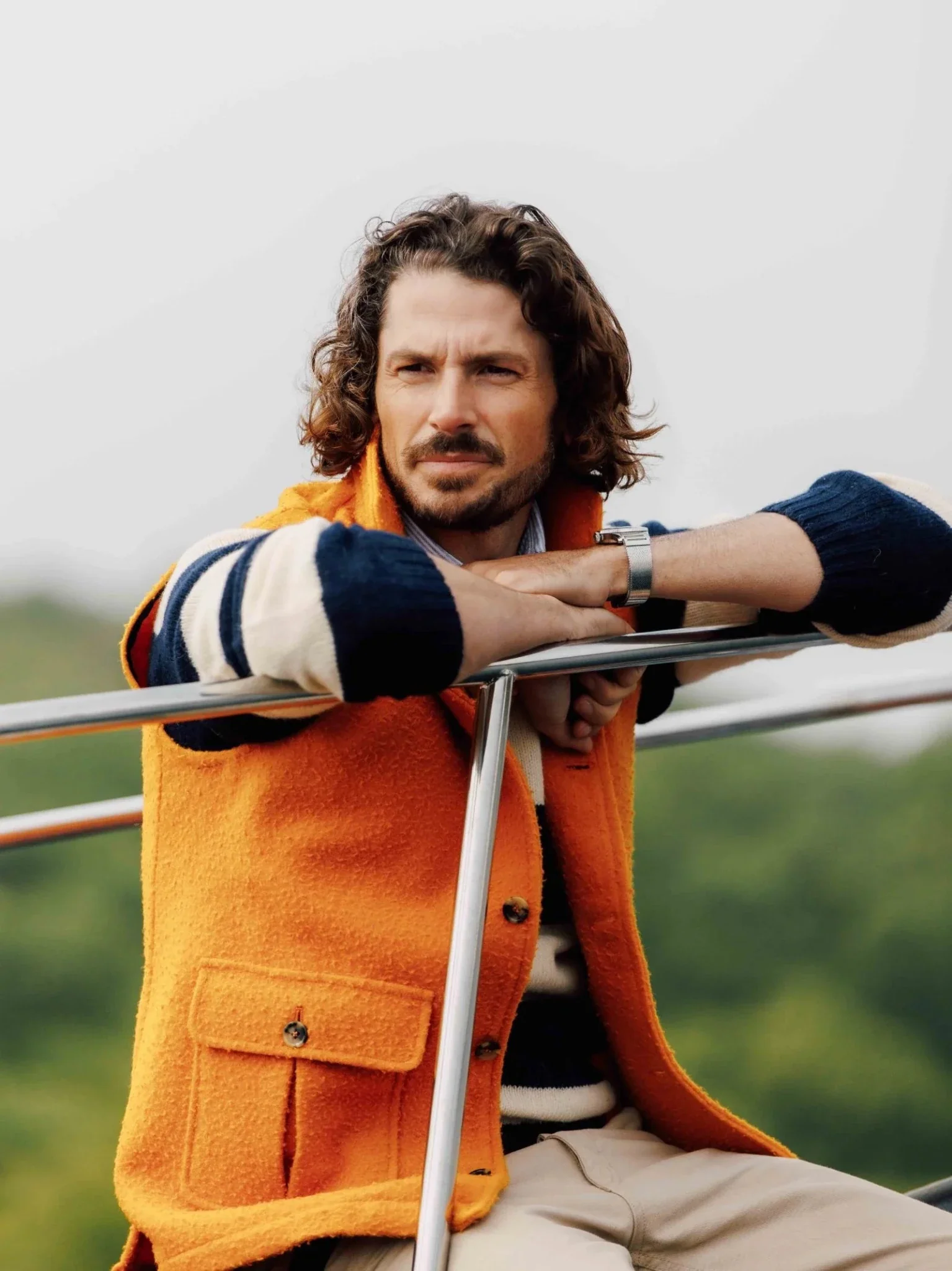 Auld Stock Casentino Fleece Gilet - Image 3