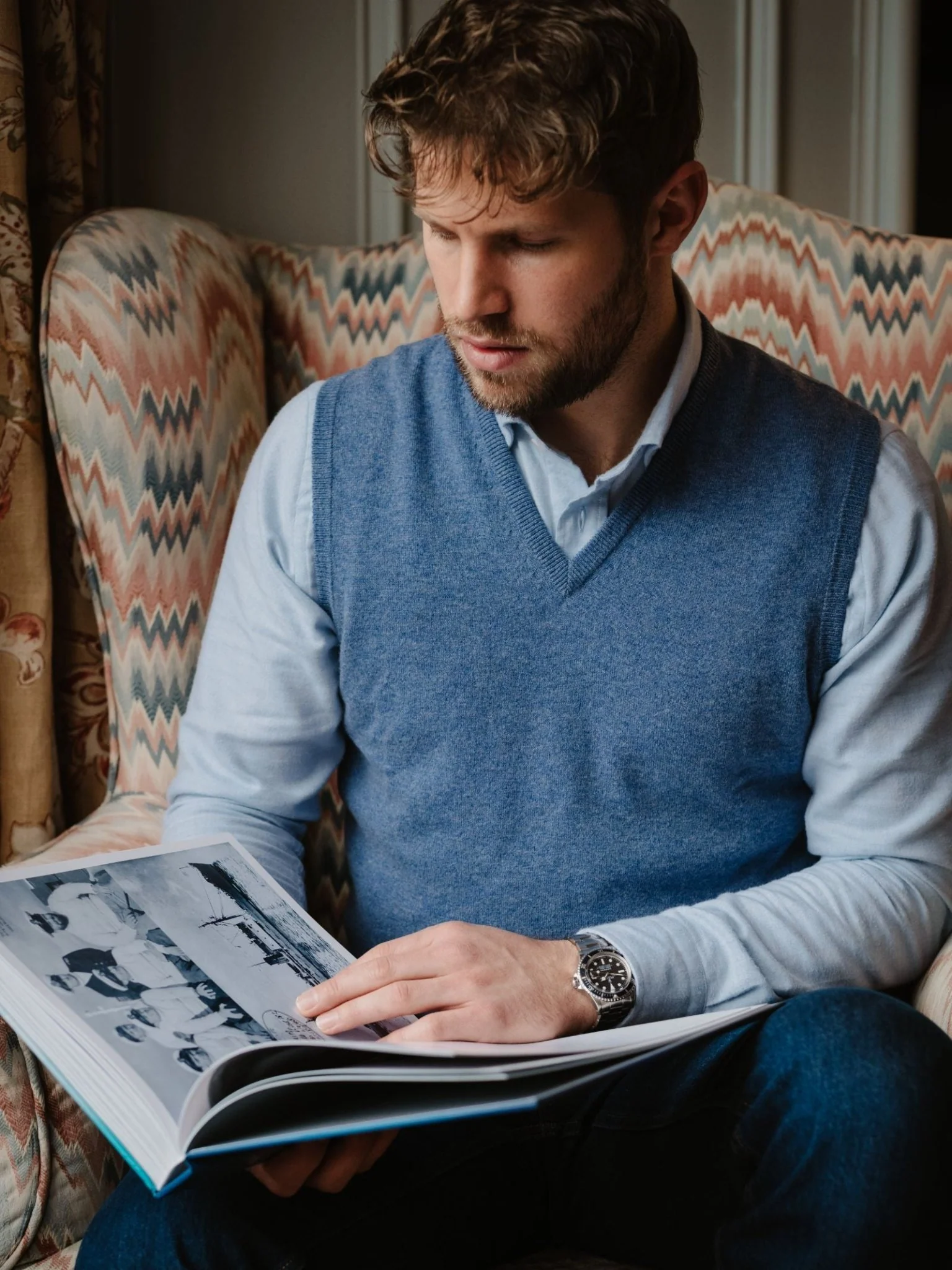 Auld Stock Cashmere Slipover