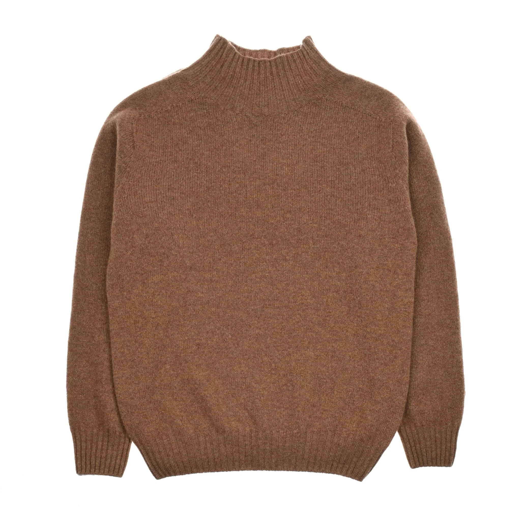 Auld Stock Geelong Lambswool Funnel Neck Jumper - Image 3
