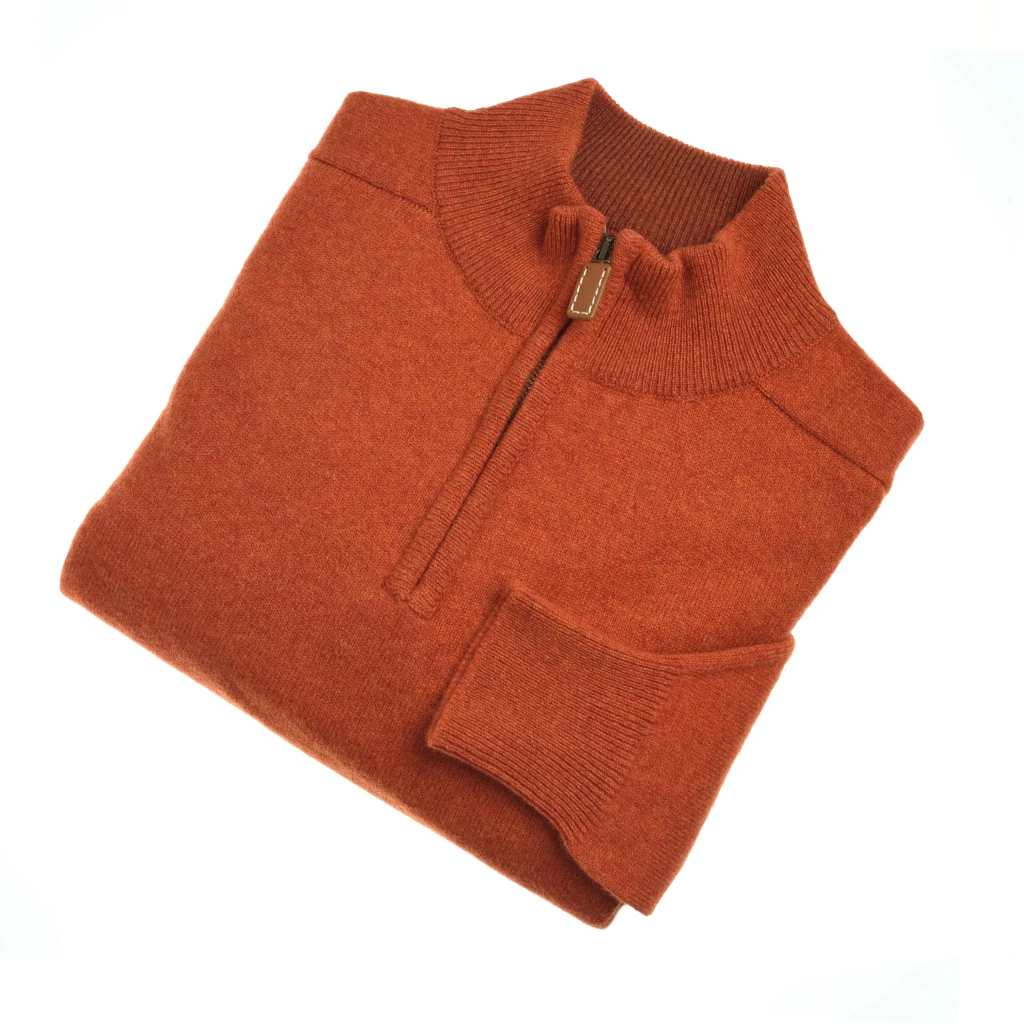 Auld Stock Lambswool Quarter Zip Jumper - Image 2