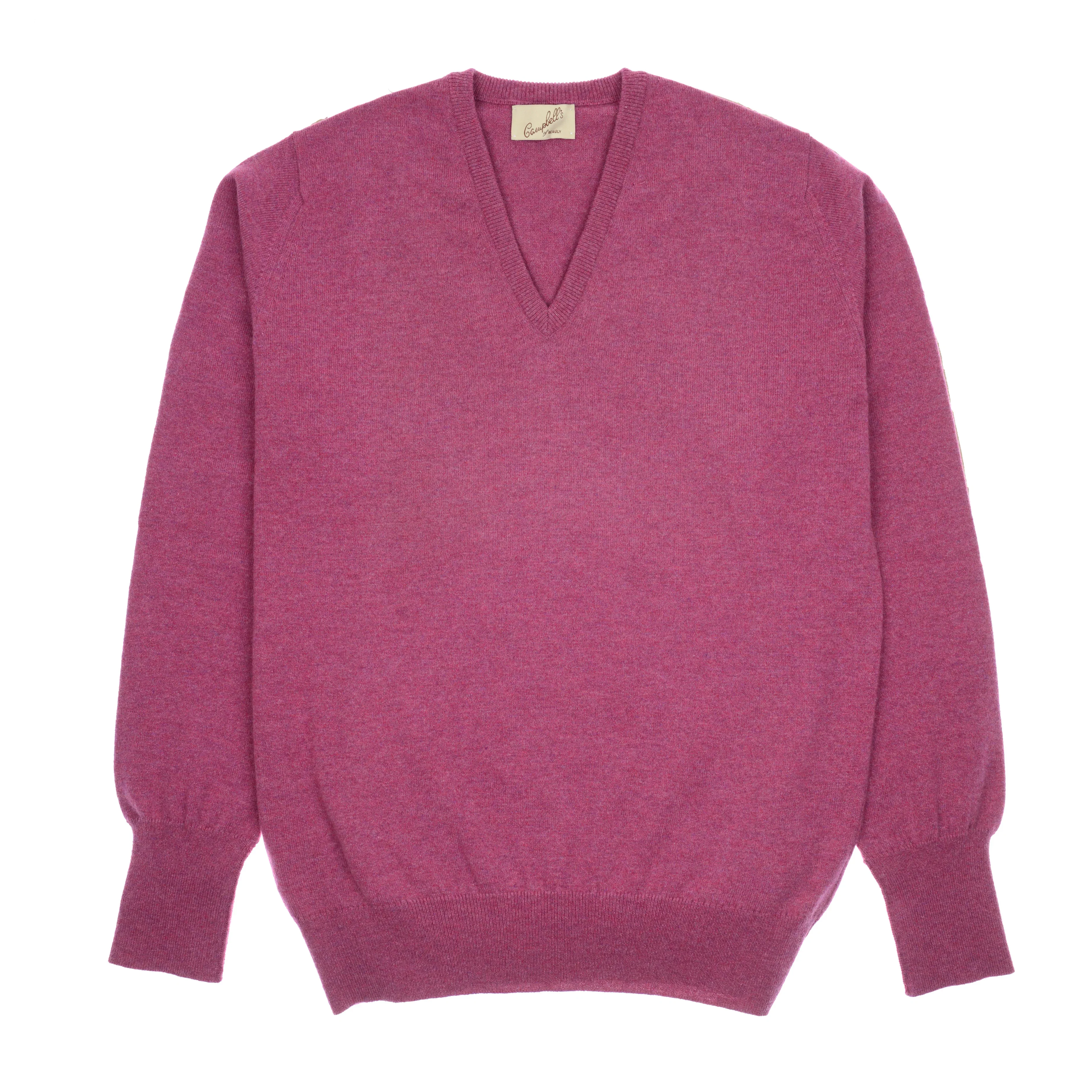 Auld Stock Cashmere V-Neck Jumper - Image 3