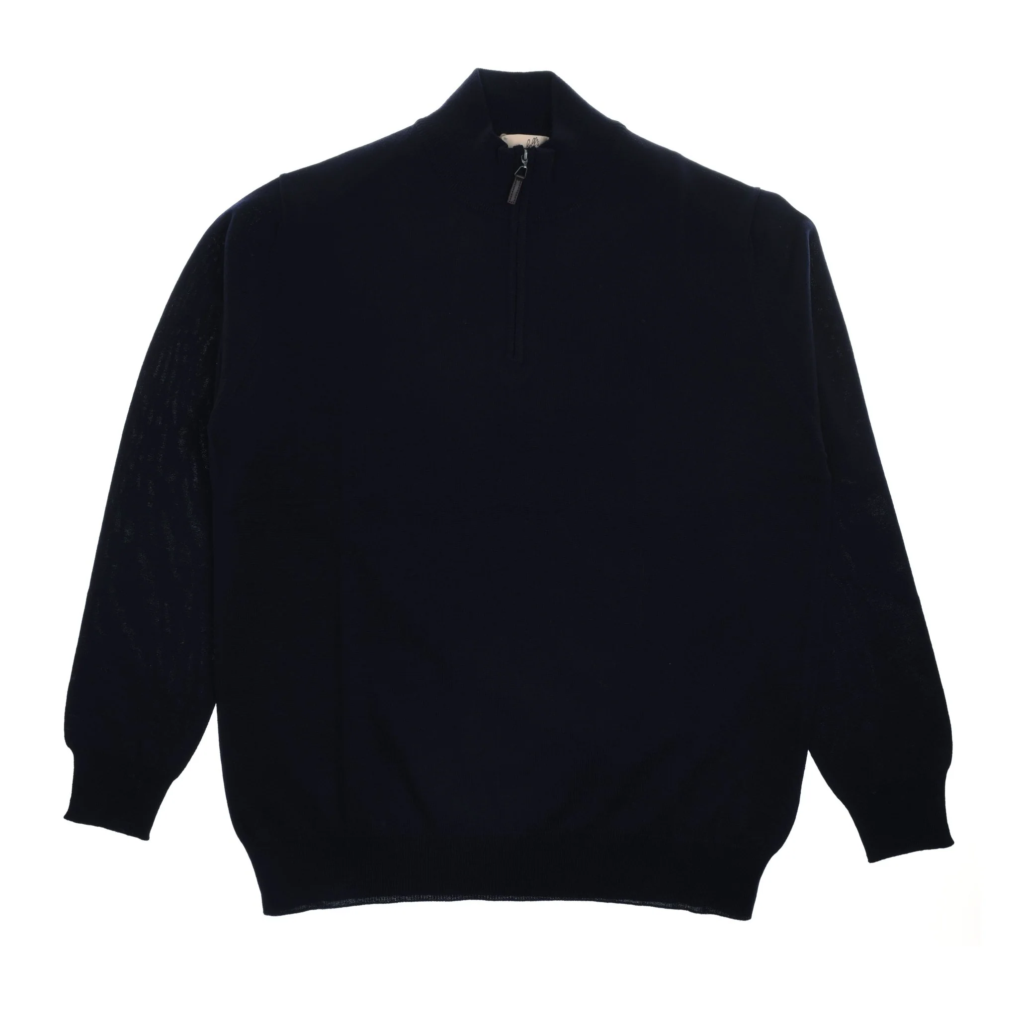 Auld Stock Merino Quarter Zip Jumper - Image 4
