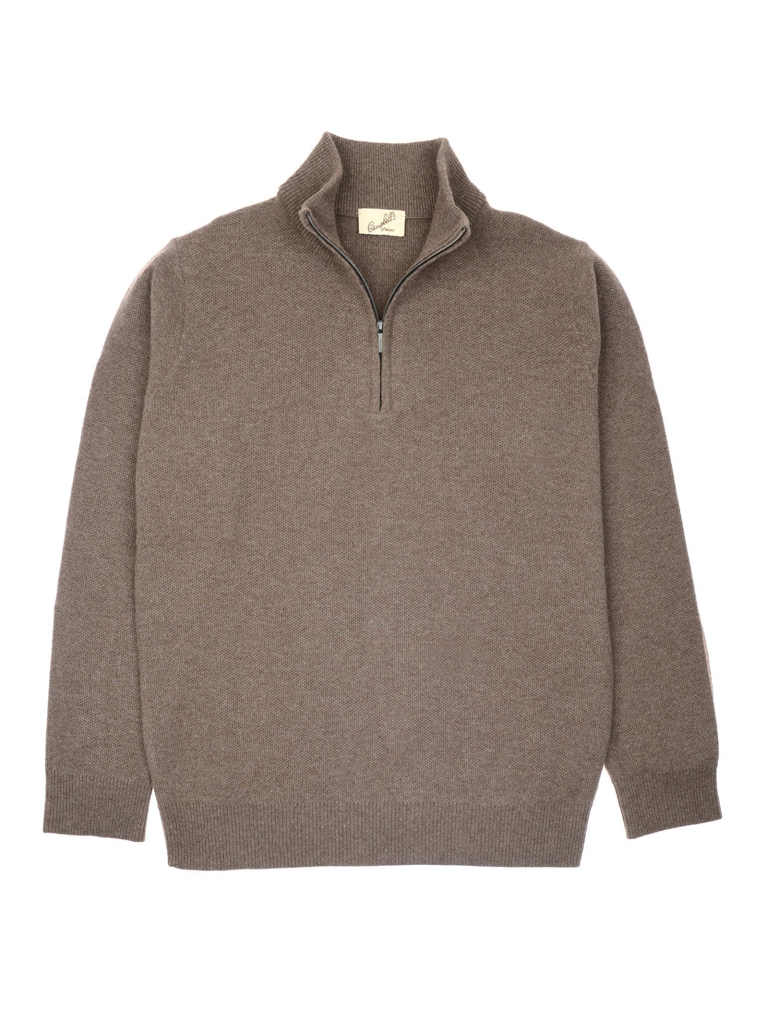 Auld Stock Piquet Quarter Zip Jumper - Image 2