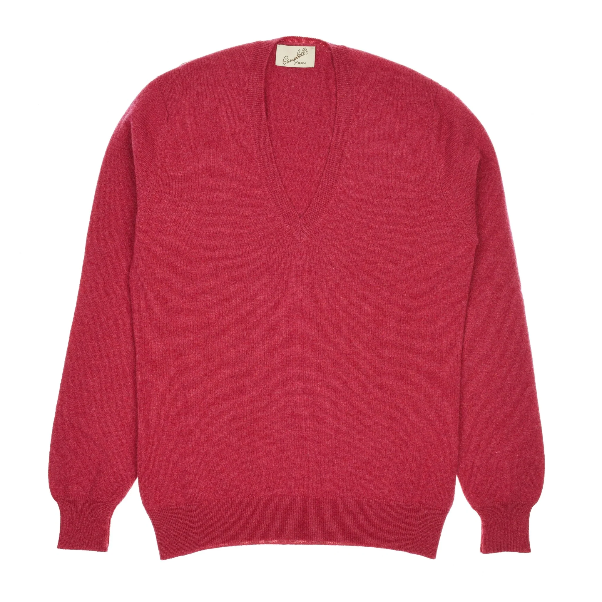 Auld Stock Cashmere V-Neck Jumper - Image 3