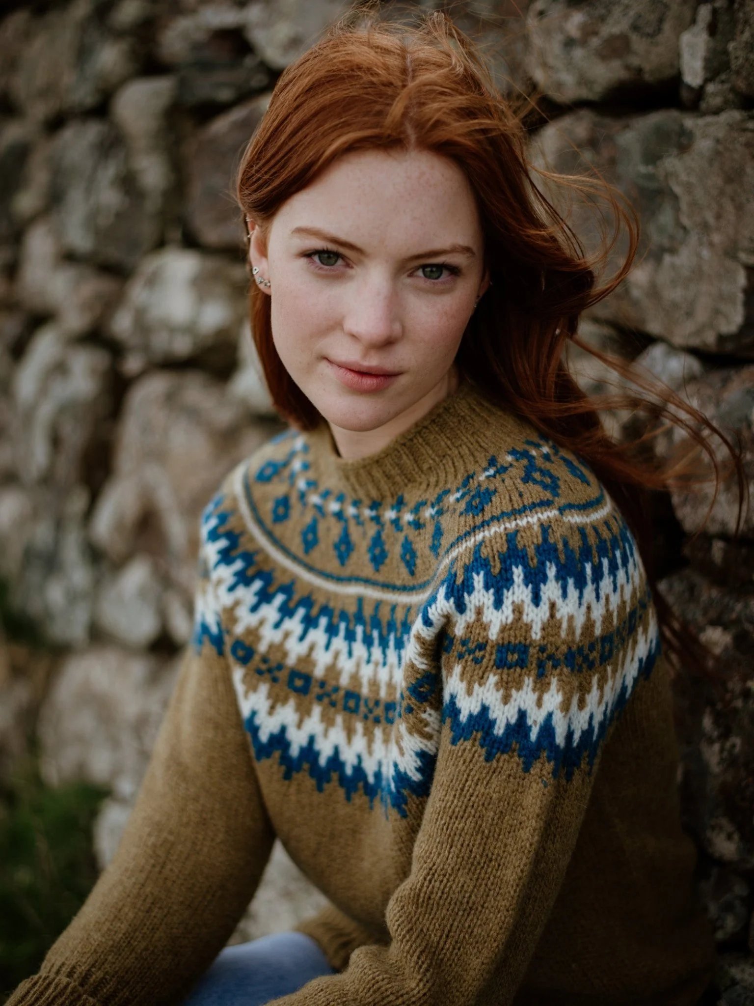 Auld Stock Chunky Fairisle Jumper