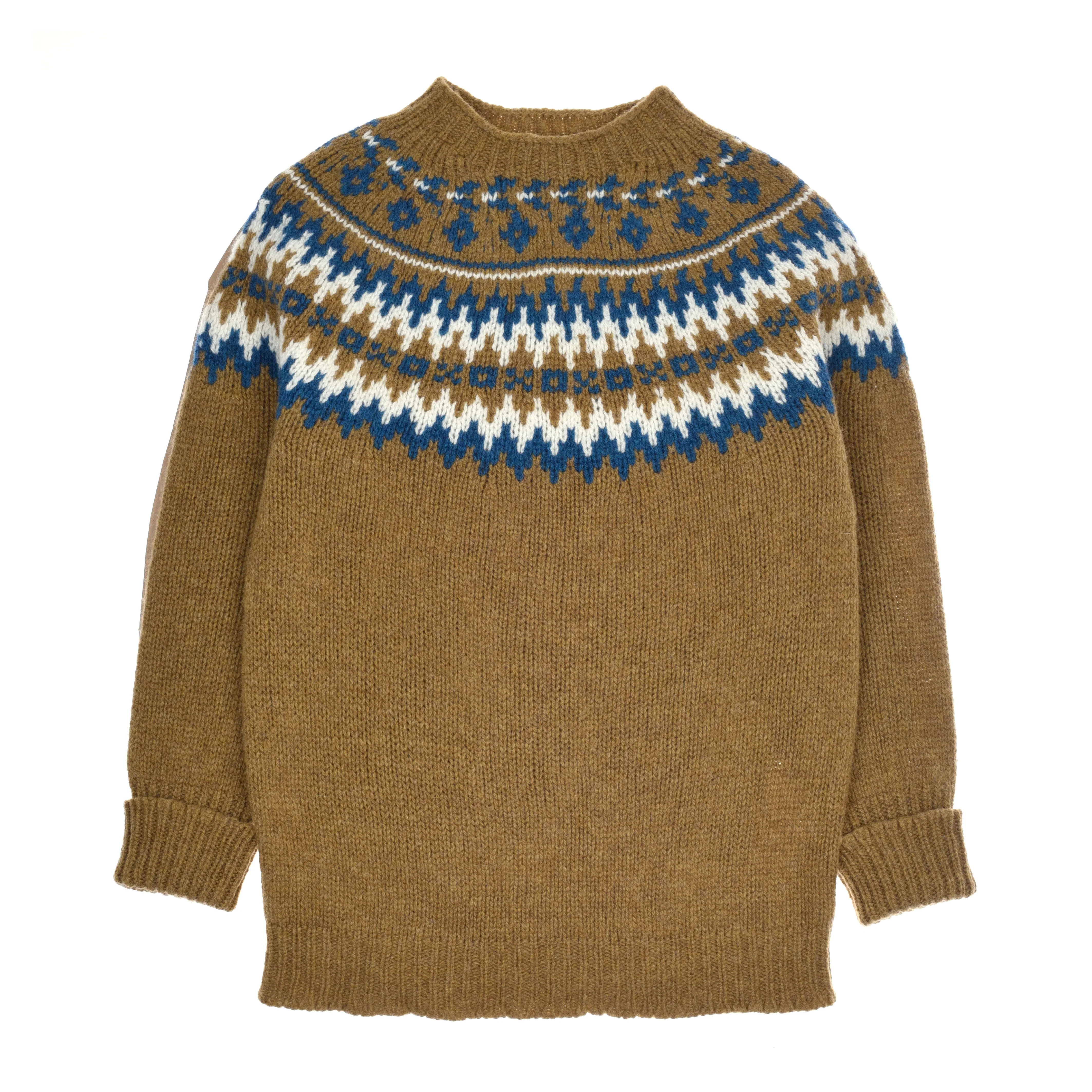 Auld Stock Chunky Fairisle Jumper - Image 2