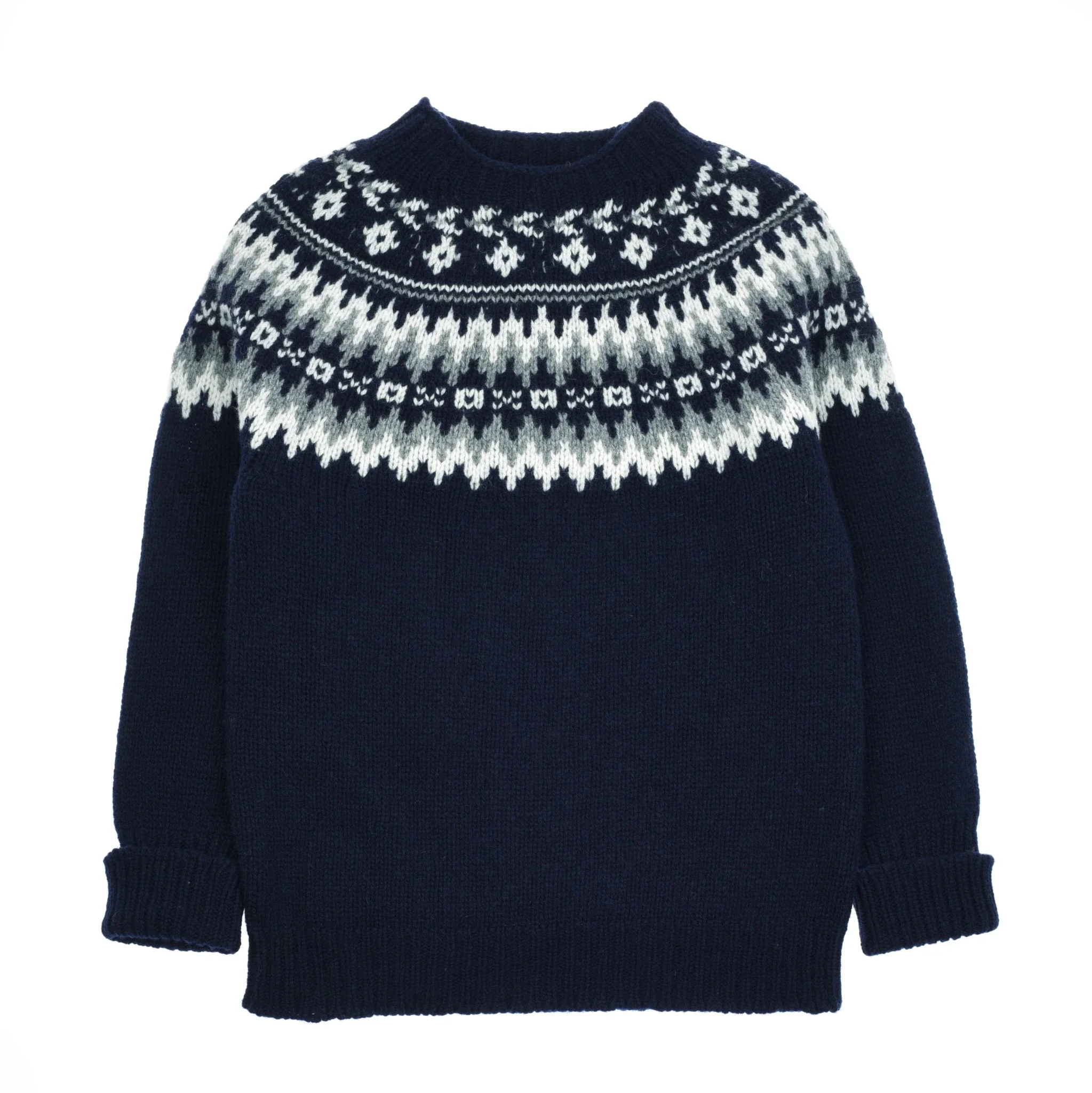 Auld Stock Chunky Fairisle Jumper - Image 5