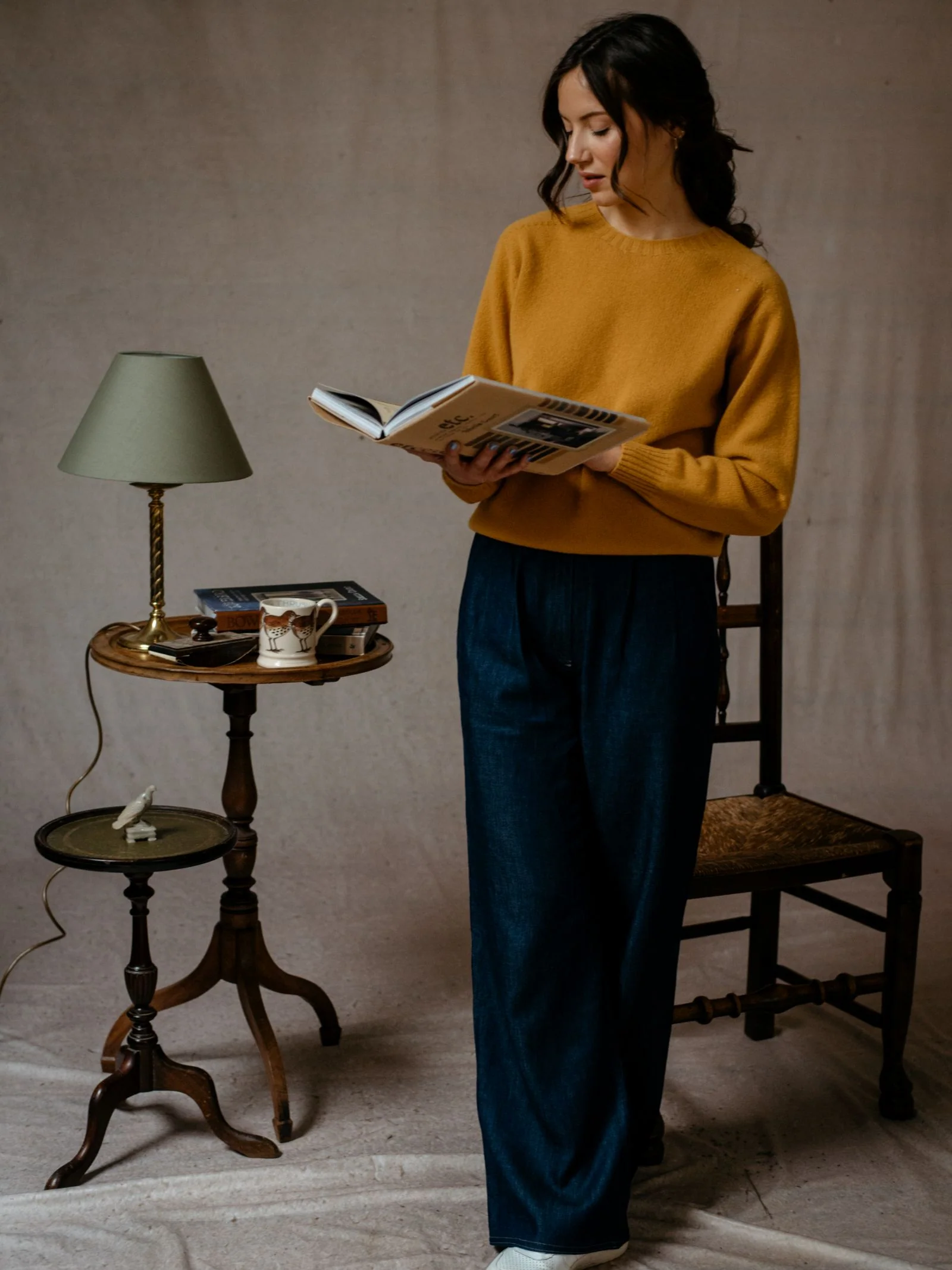 Auld Stock Geelong Lambswool Crew Neck Jumper - Image 6