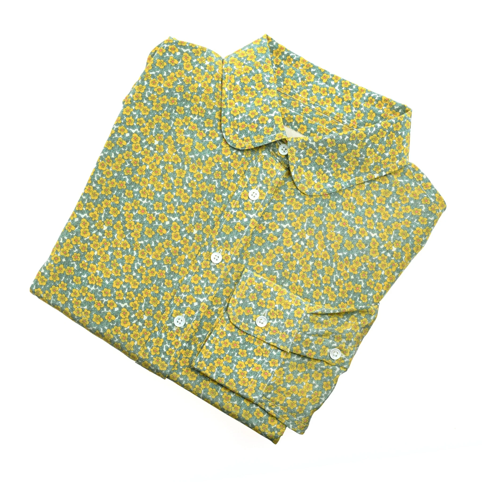 Auld Stock Liberty Print Silk Shirt - Image 3