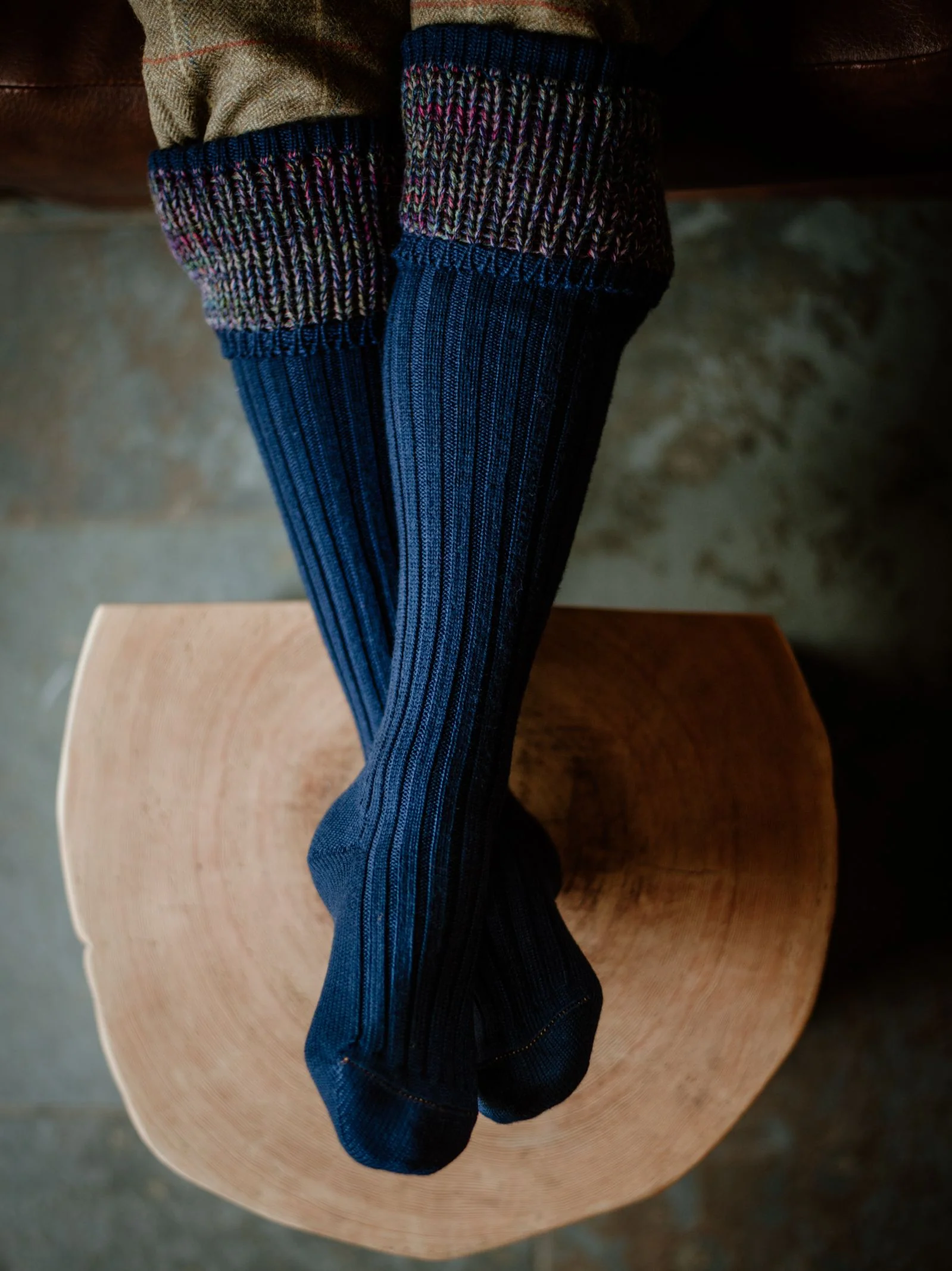 Auld Stock Merino Katrine Shooting Socks - Image 2