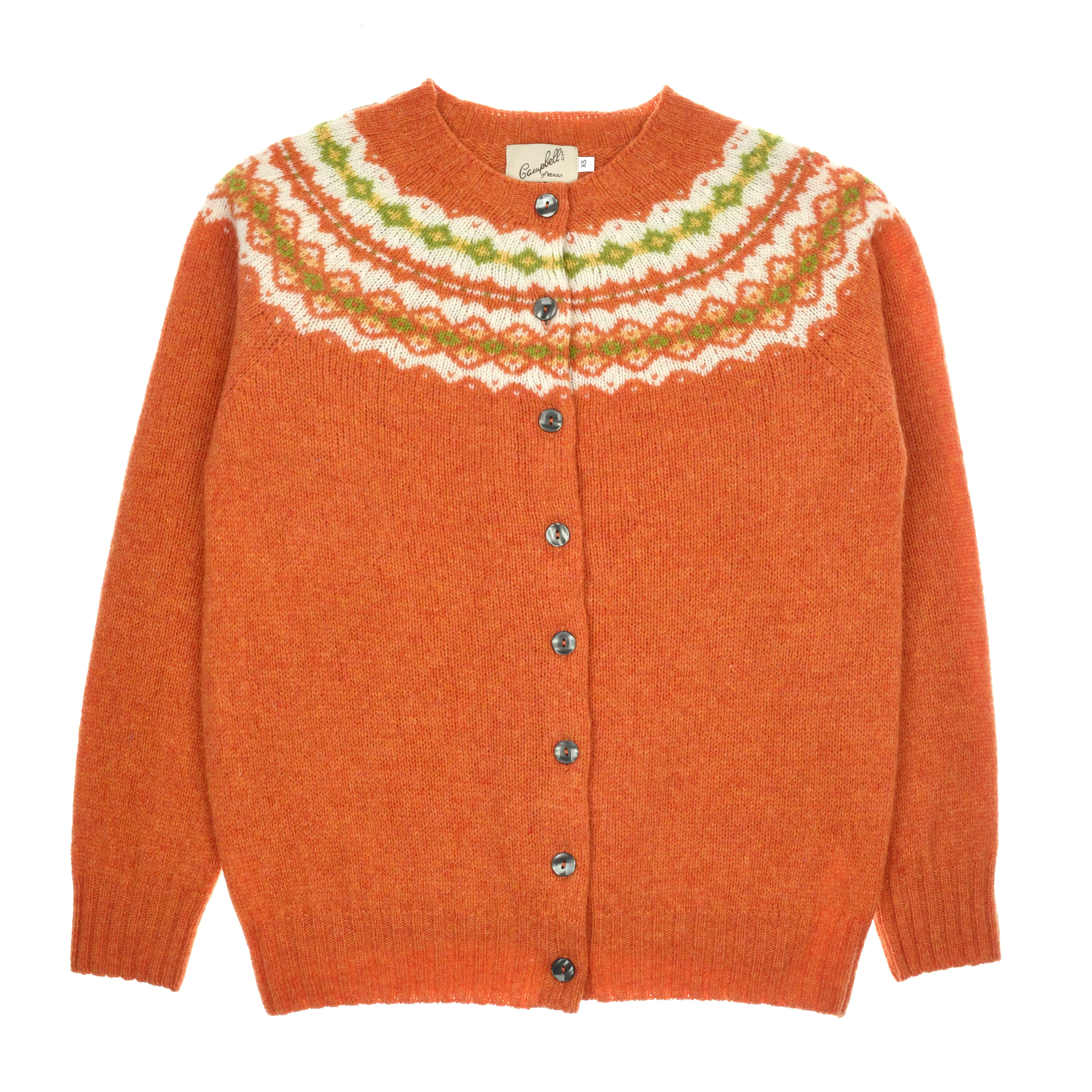 Auld Stock Shetland Fairisle Cardigan - Image 3