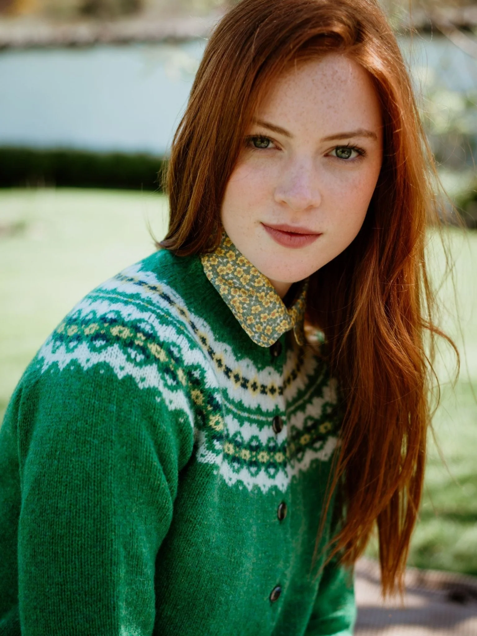 Auld Stock Shetland Fairisle Cardigan - Image 5