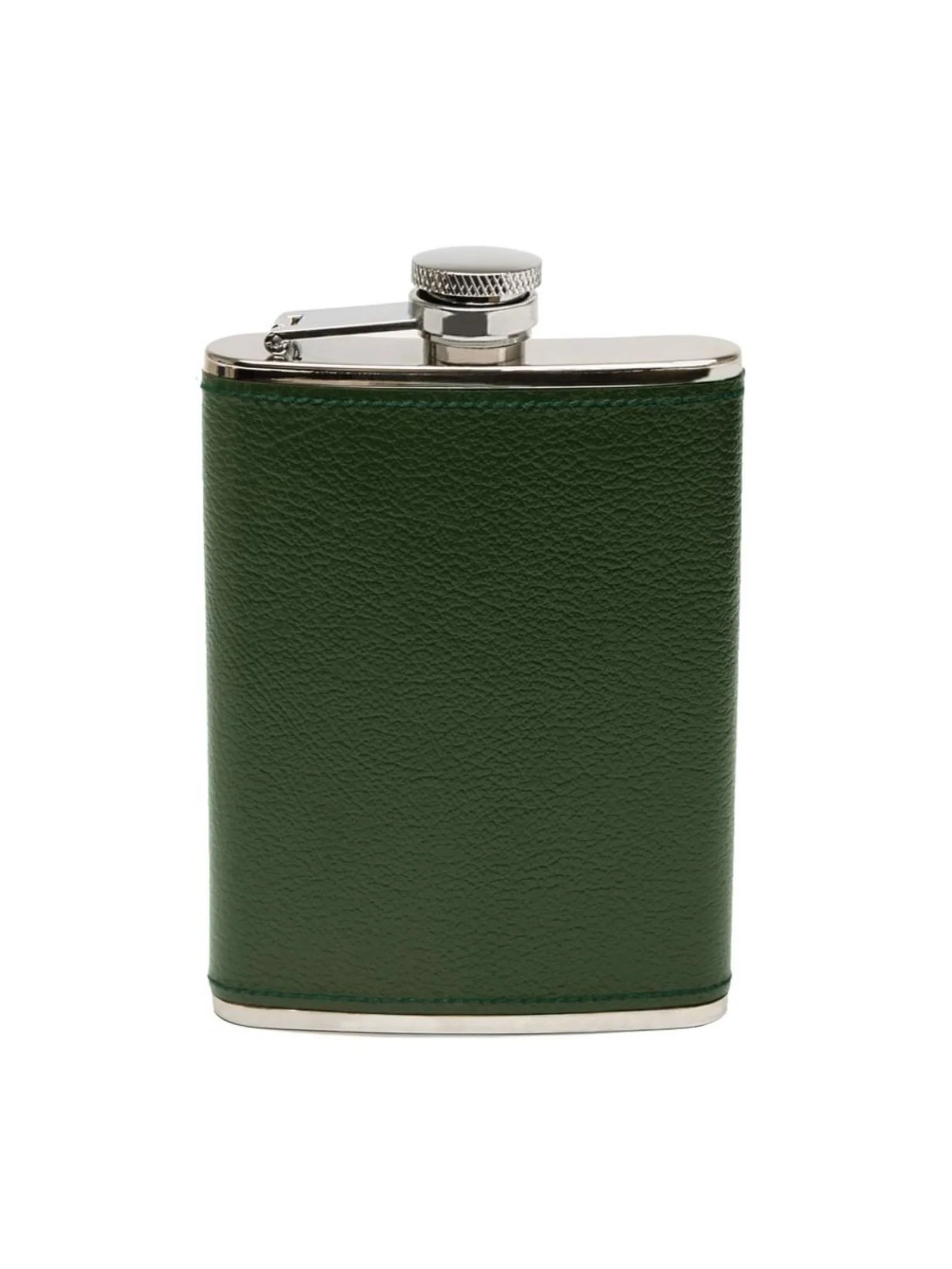6oz Forest Green Hip Flask - Image 5