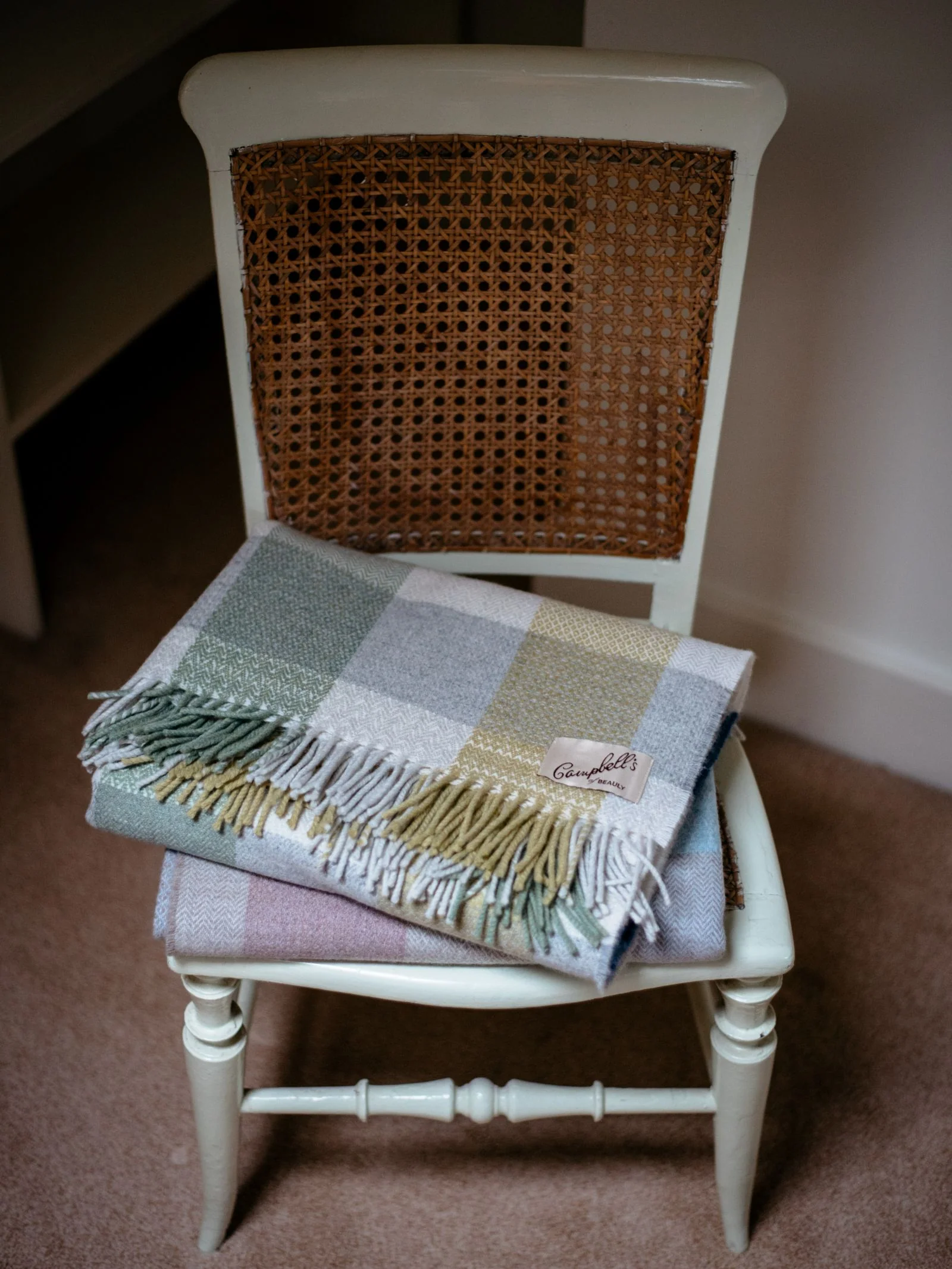 Patchwork Lambswool Throw