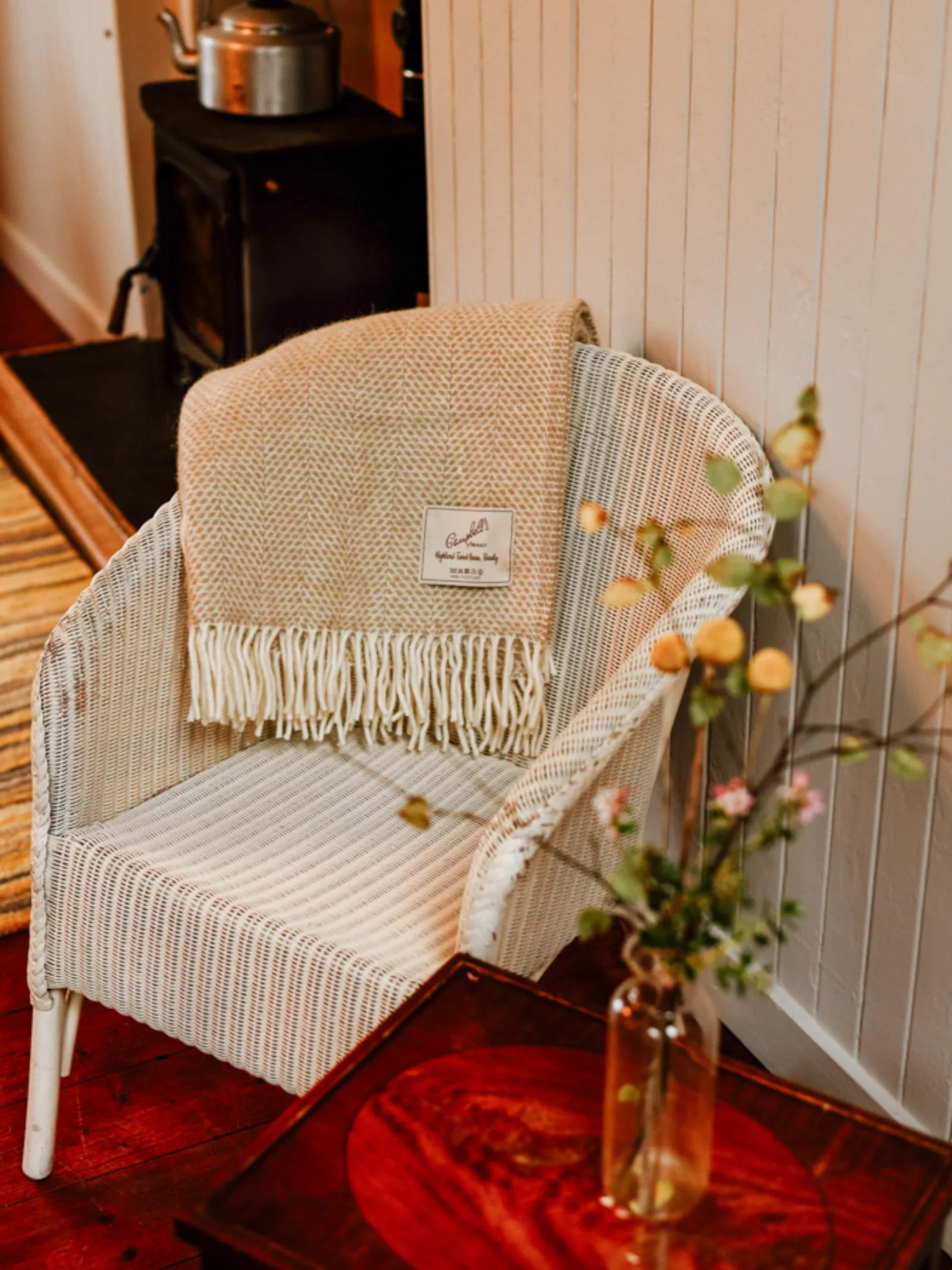Stipled Twill Blanket