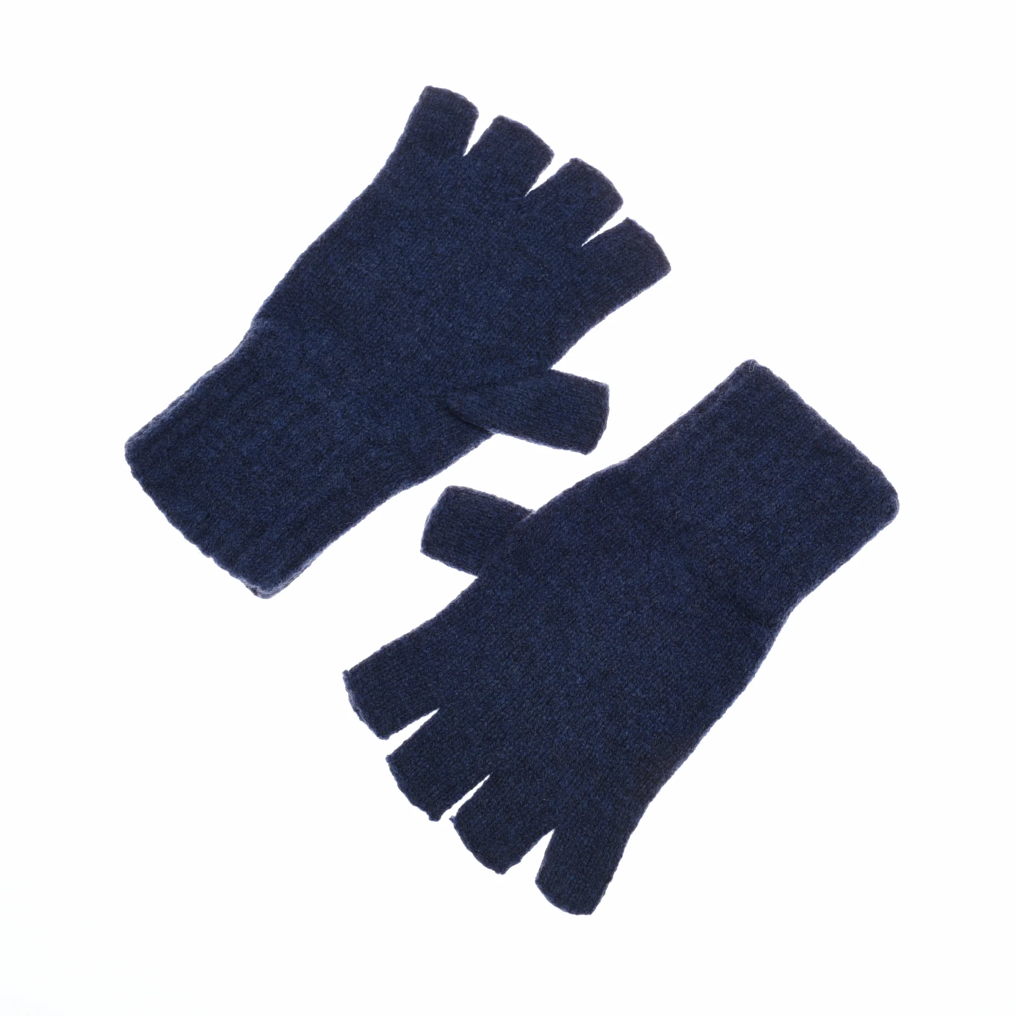 Lambswool Half-Finger Gloves