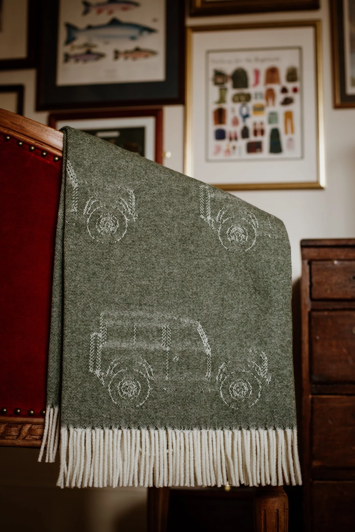 Land Rover Defender Jacquard Throw