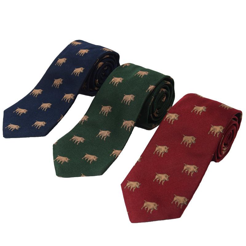 Boar Silk Tie - Image 5