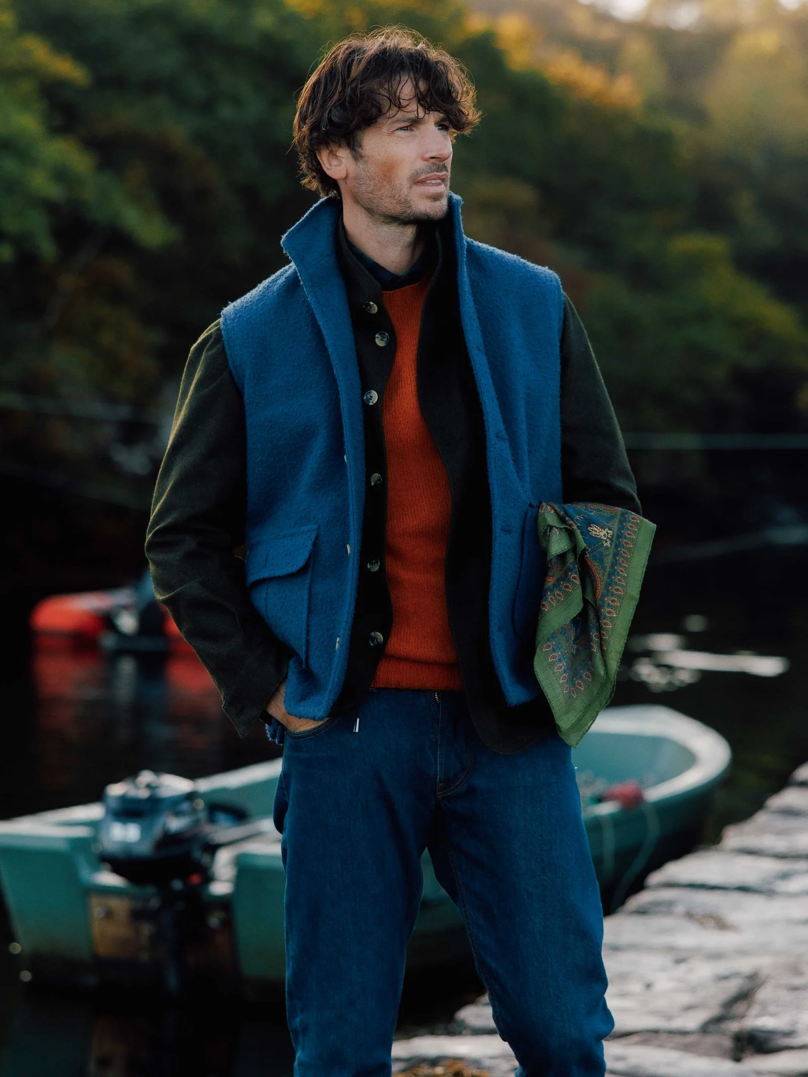 Casentino Fleece Gilet - Image 6