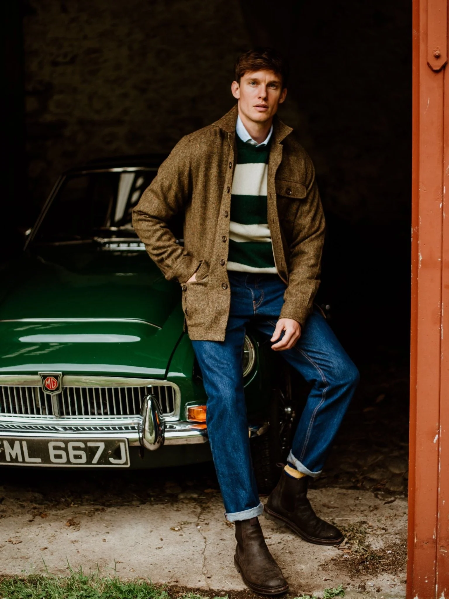 Casual Tweed Shacket - Image 10
