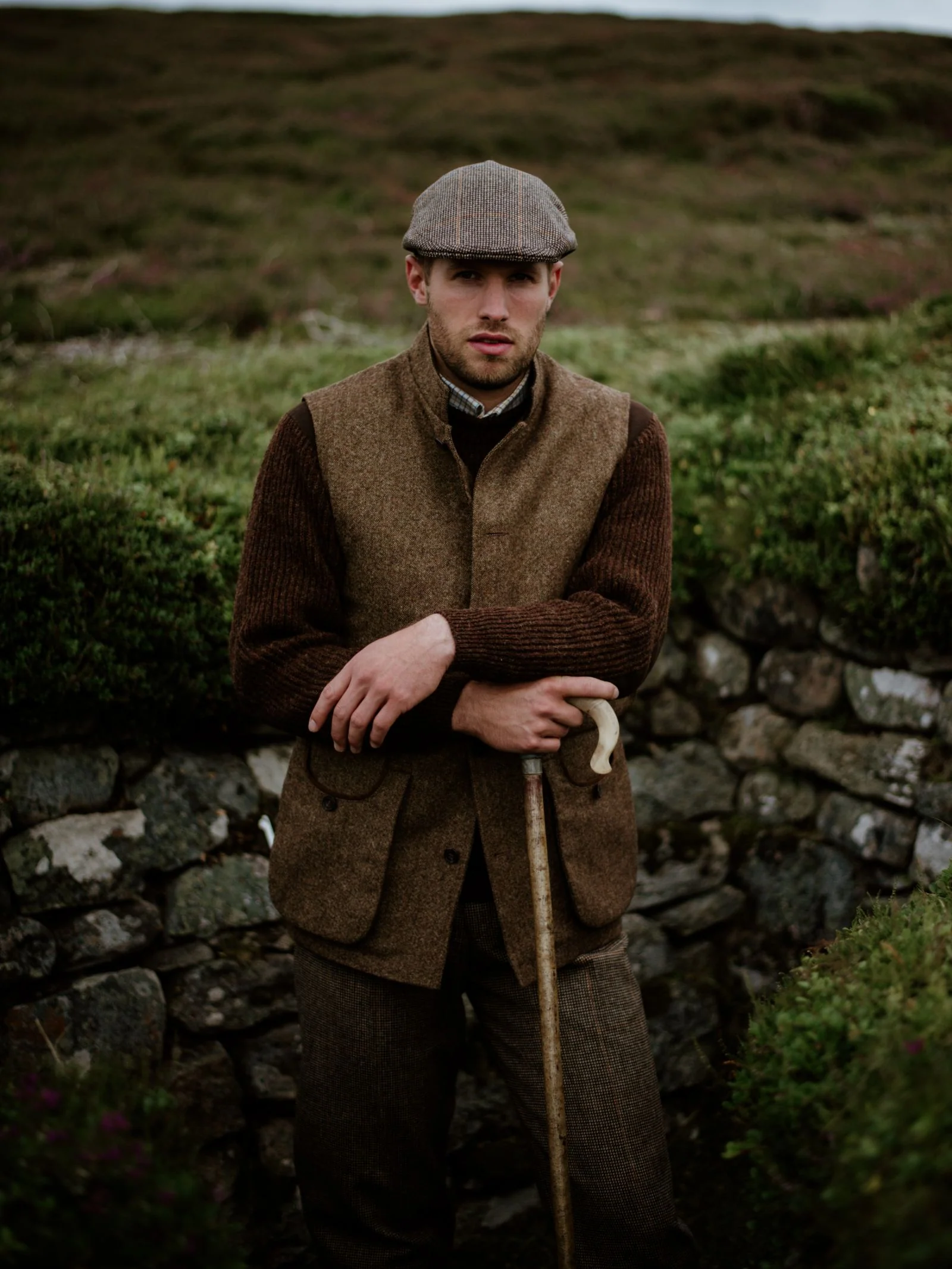 Auld Stock Field Nehru Gilet - Image 2