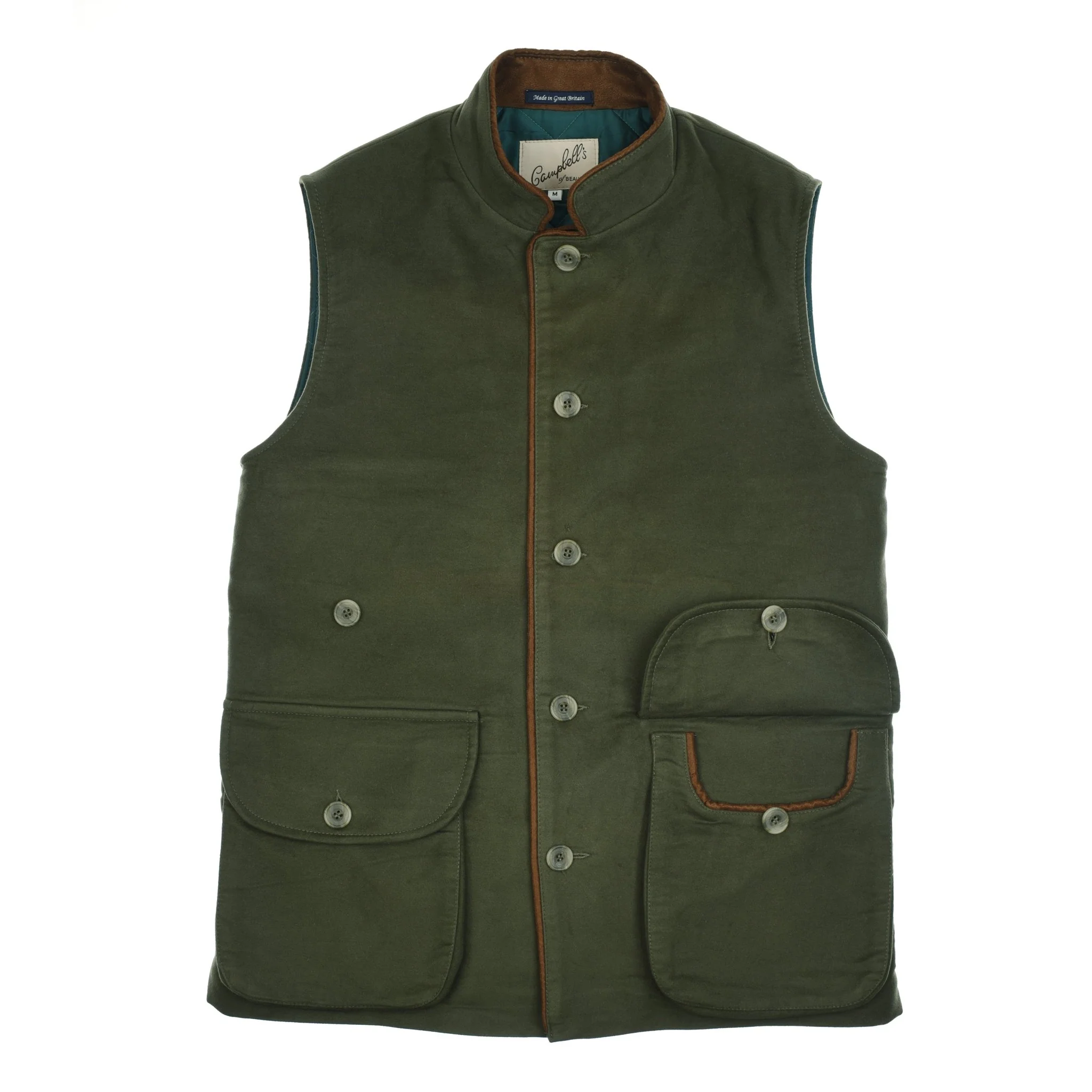 Auld Stock Field Nehru Gilet - Image 4