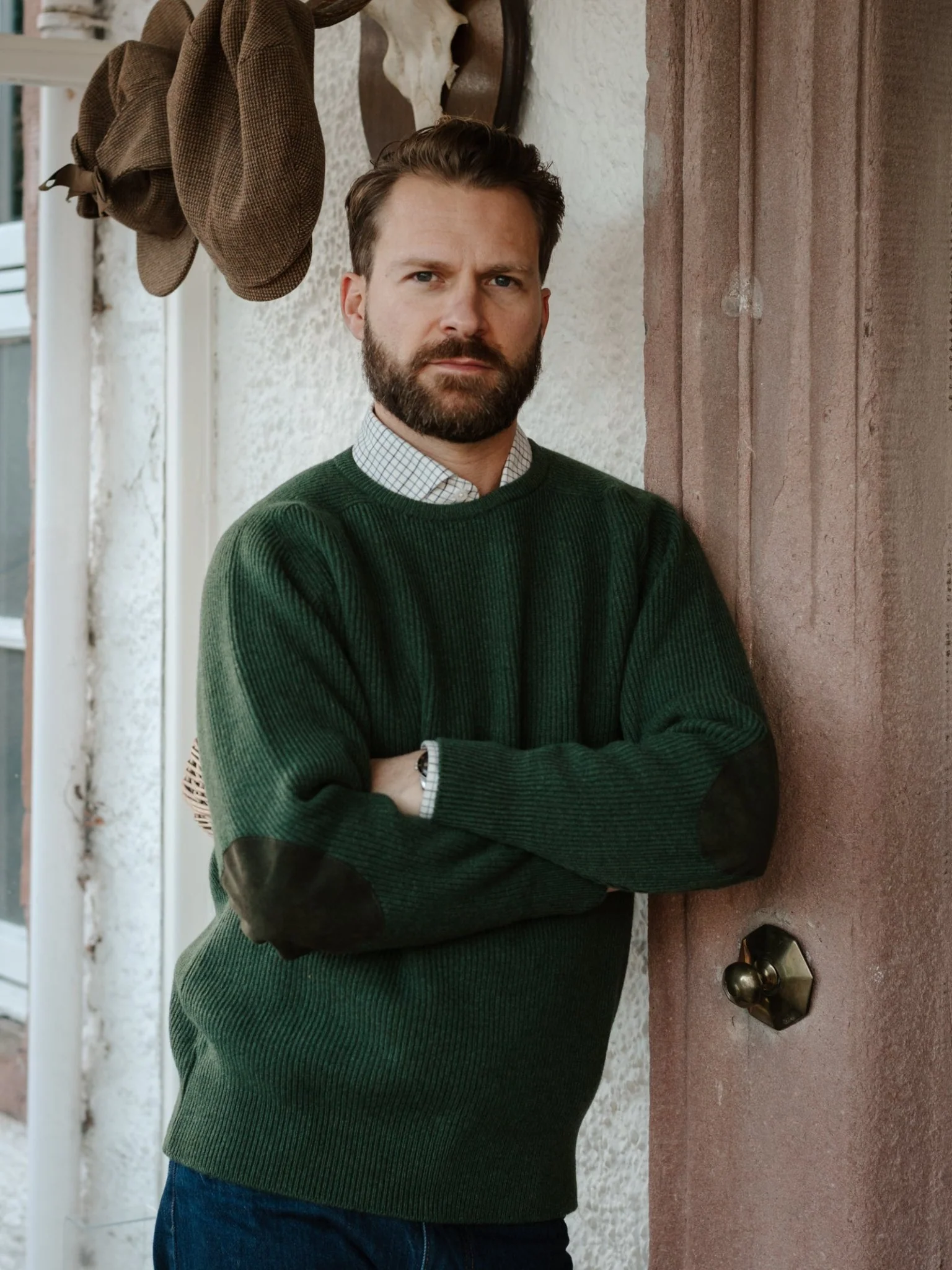 Fisherman's Rib Crew Jumper - Image 4