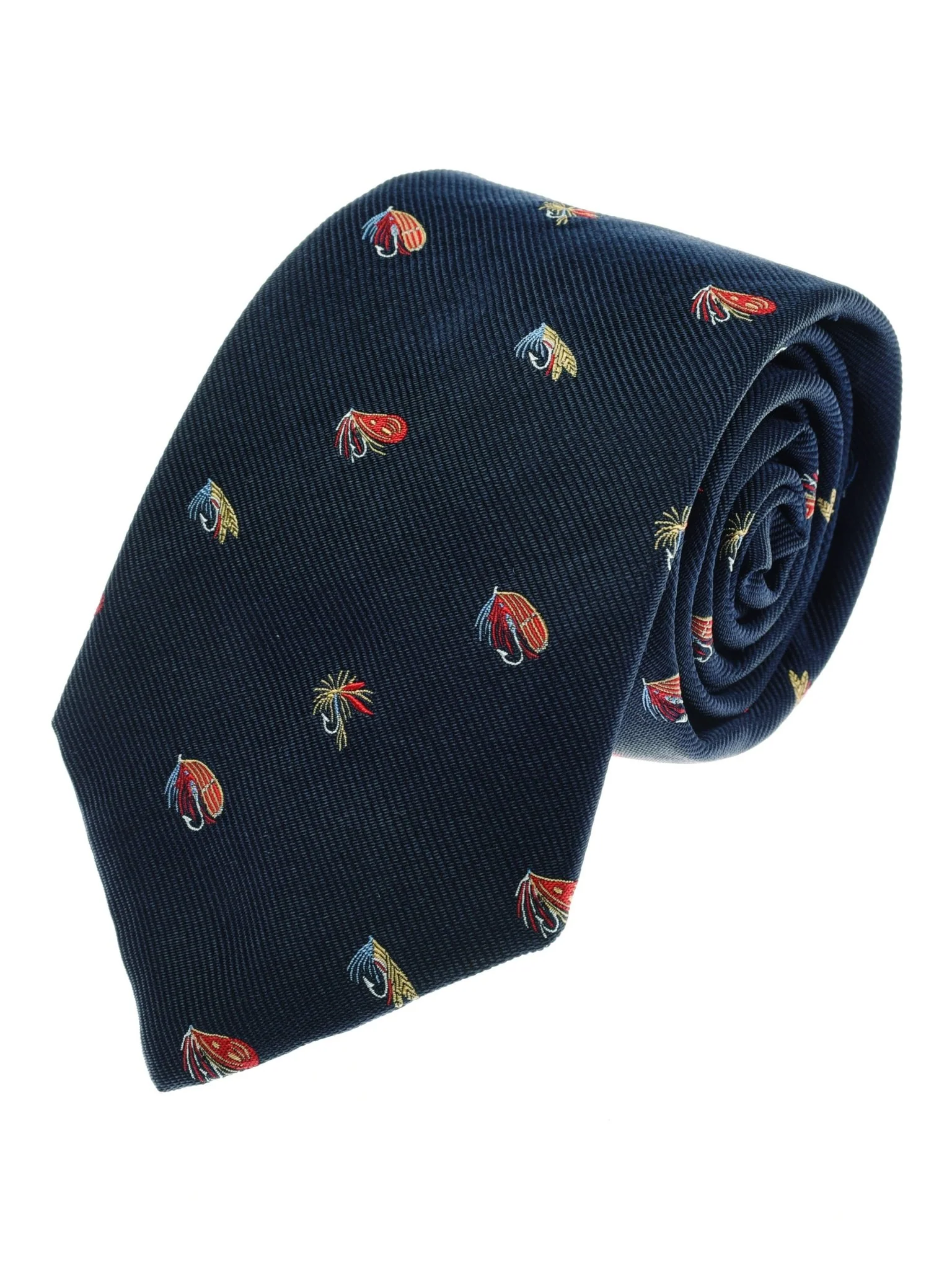 Fishing Fly Silk Tie - Image 2