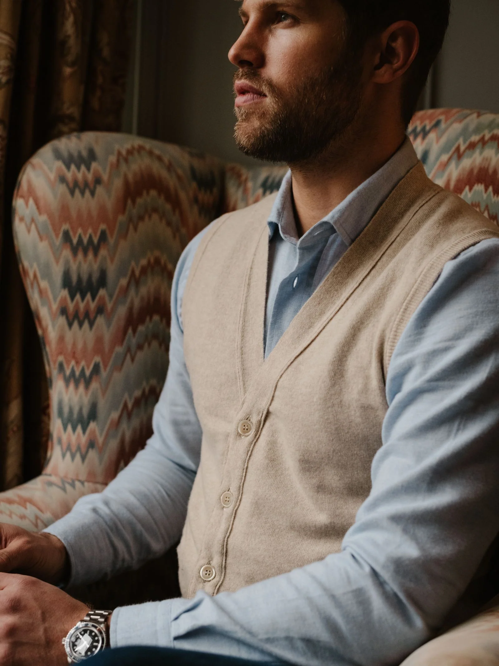 Geelong Button Waistcoat - Image 12