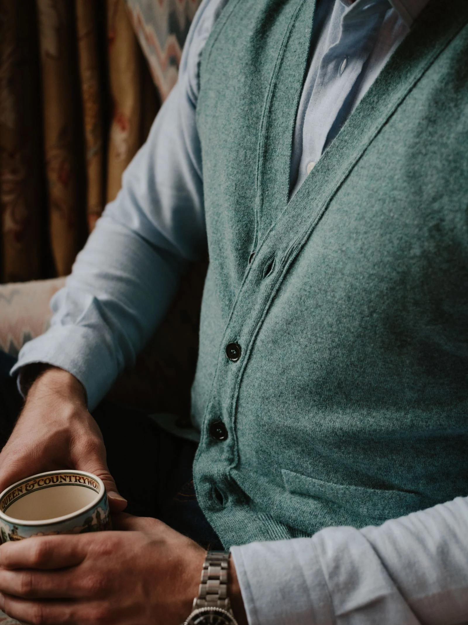 Geelong Button Waistcoat - Image 7