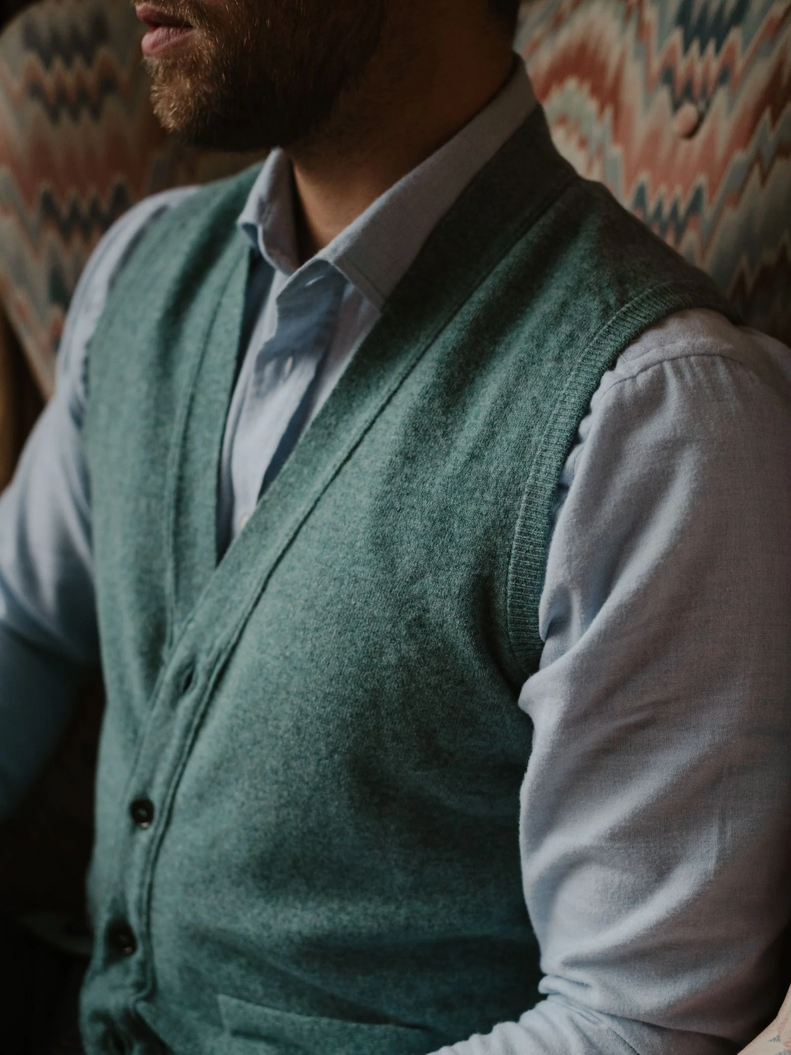 Geelong Button Waistcoat - Image 8