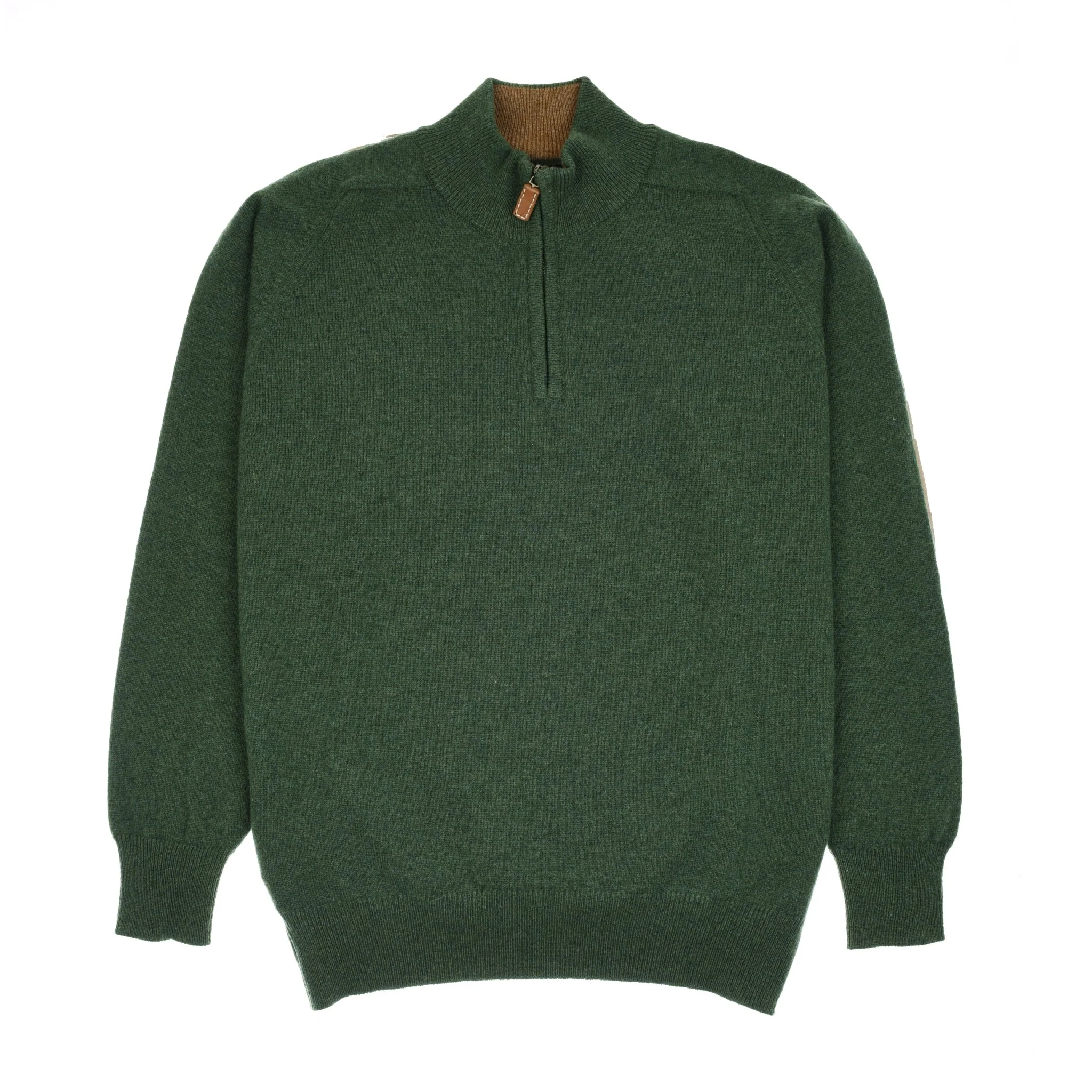 Lambswool Quarter Zip Jumper - Image 6