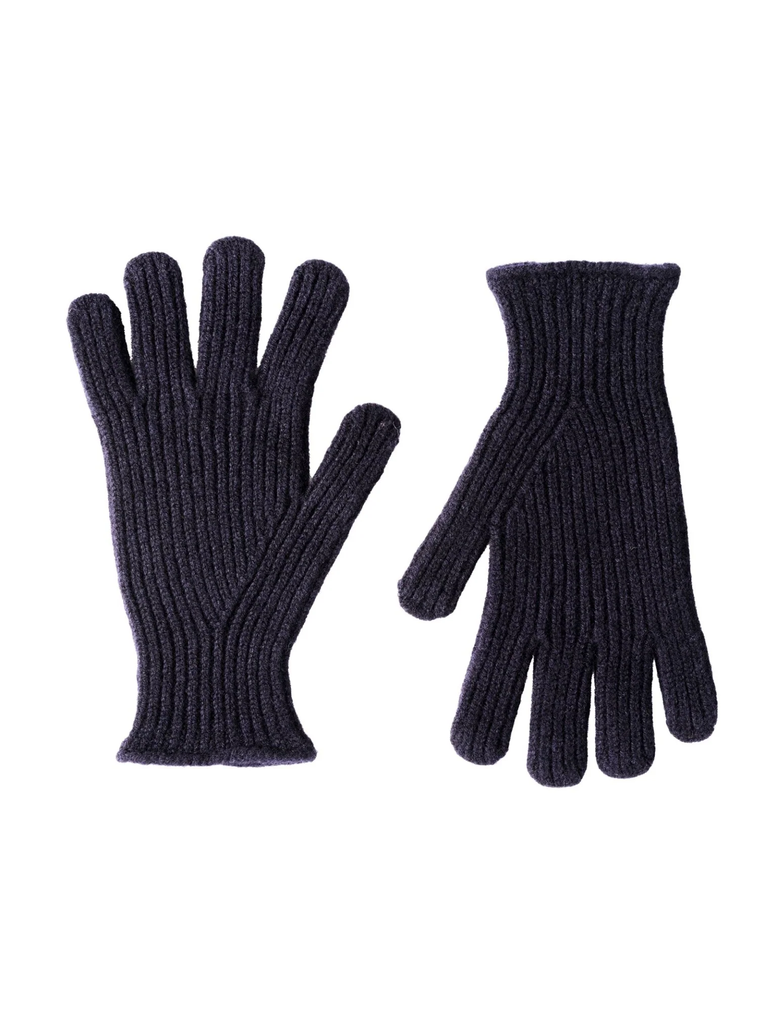 Lambswool Rib Gloves - Image 2