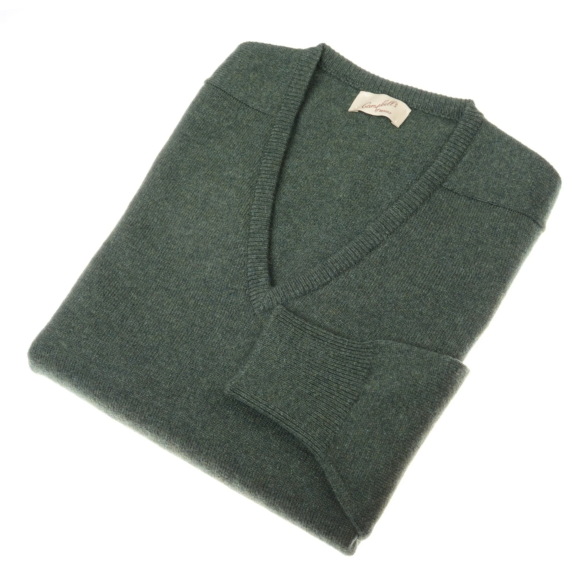 Lambswool V-Neck Jumper - Image 11