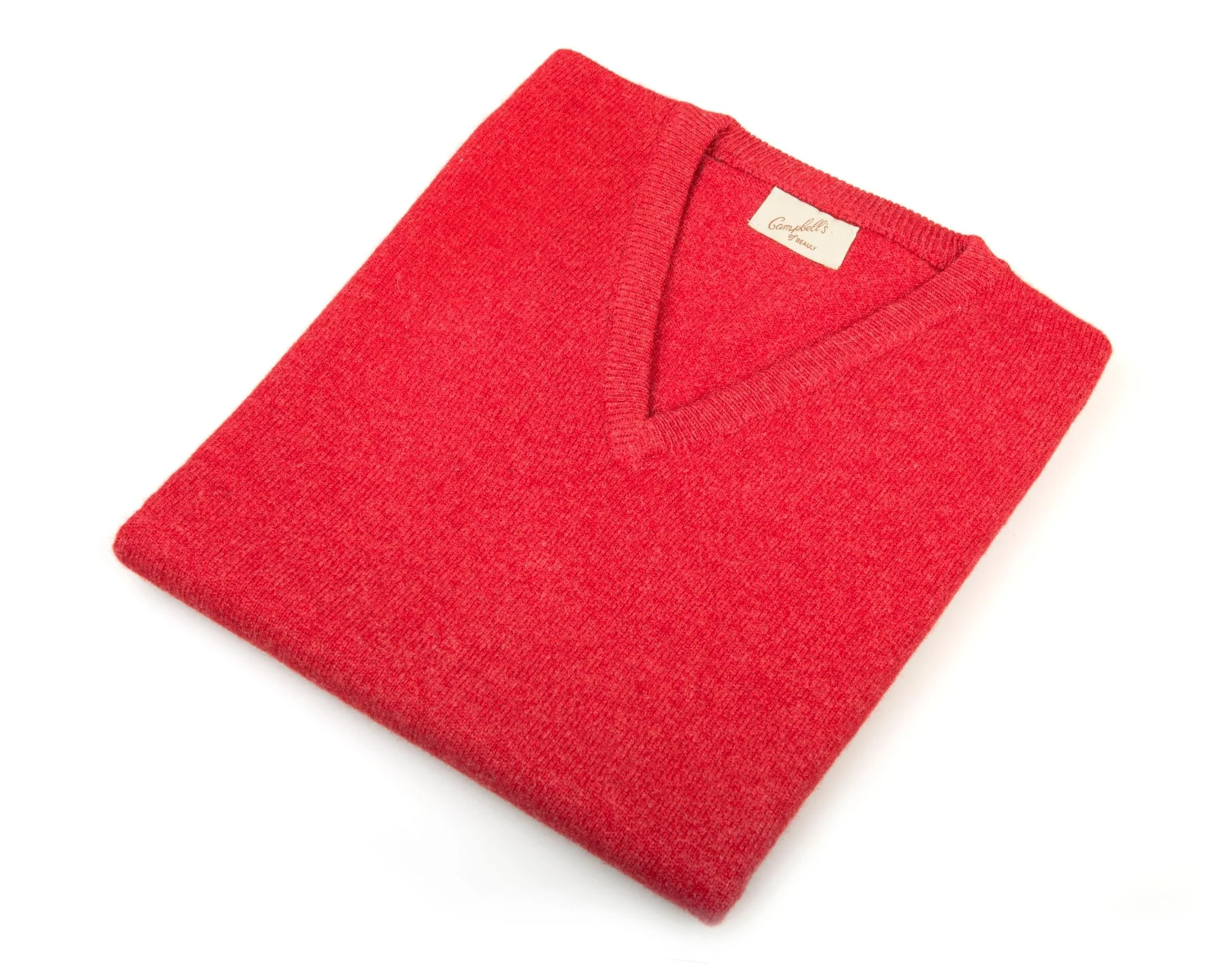 Auld Stock Lambswool V-Neck Slipover - Image 6
