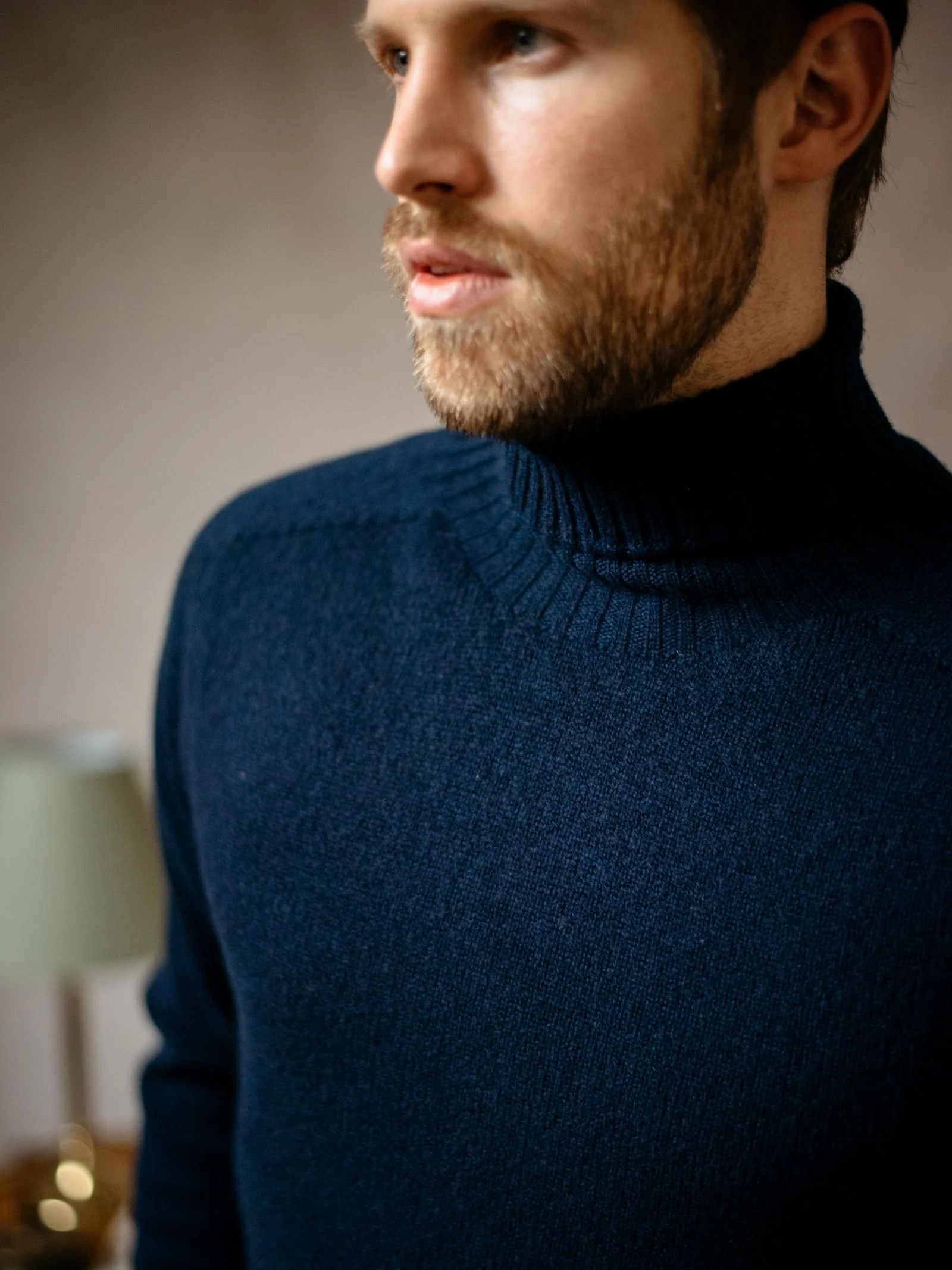 Lambswool Roll Neck - Image 6