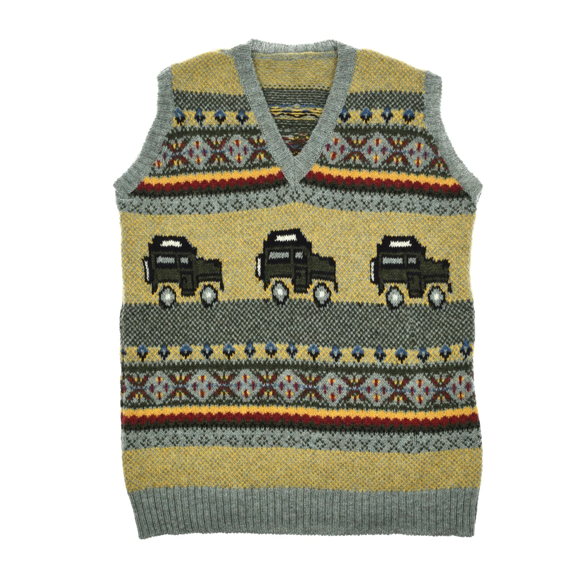 Land Rover Defender Fairisle Slipover - Image 3