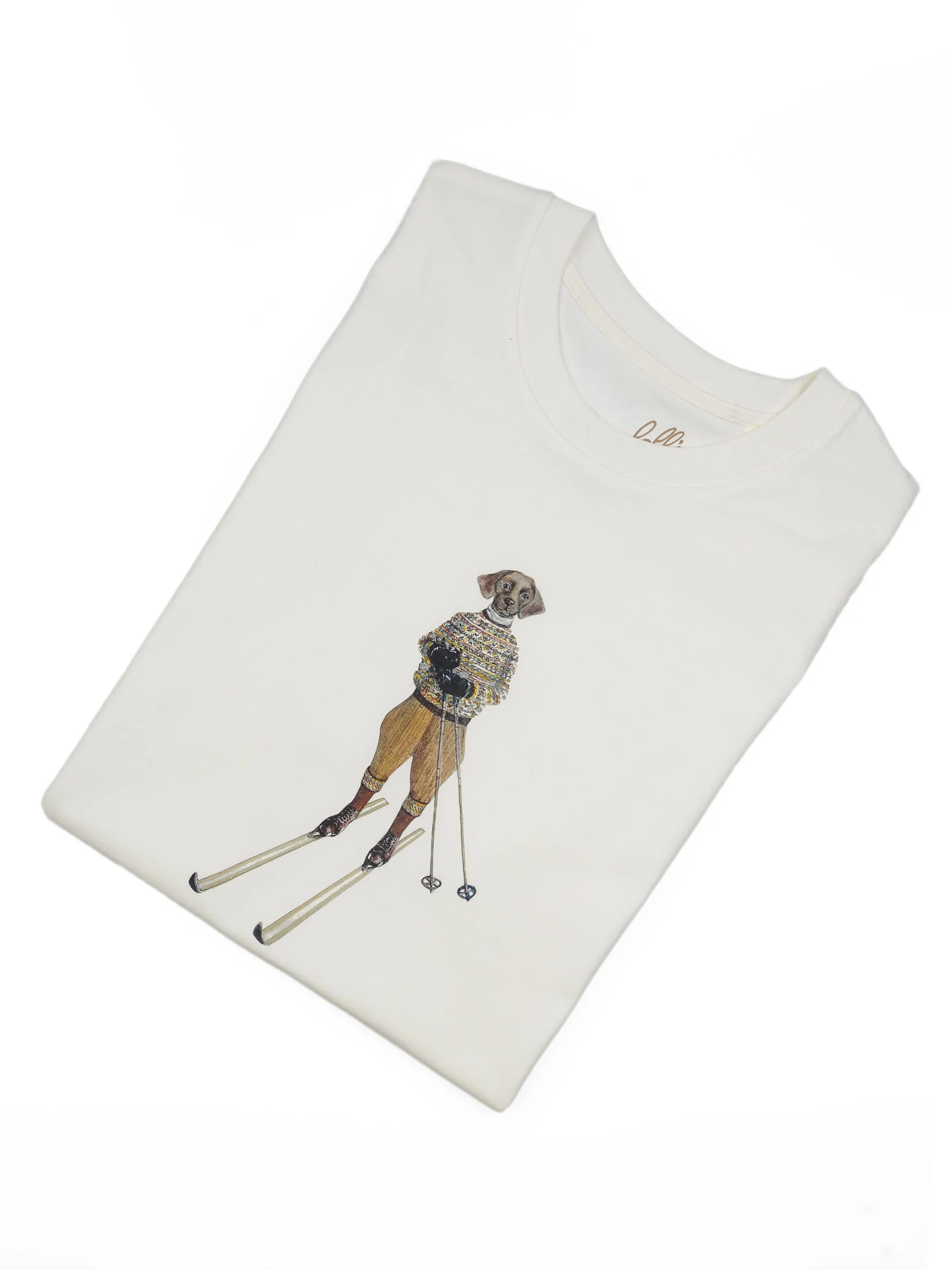 Le Ski Labrador T-Shirt