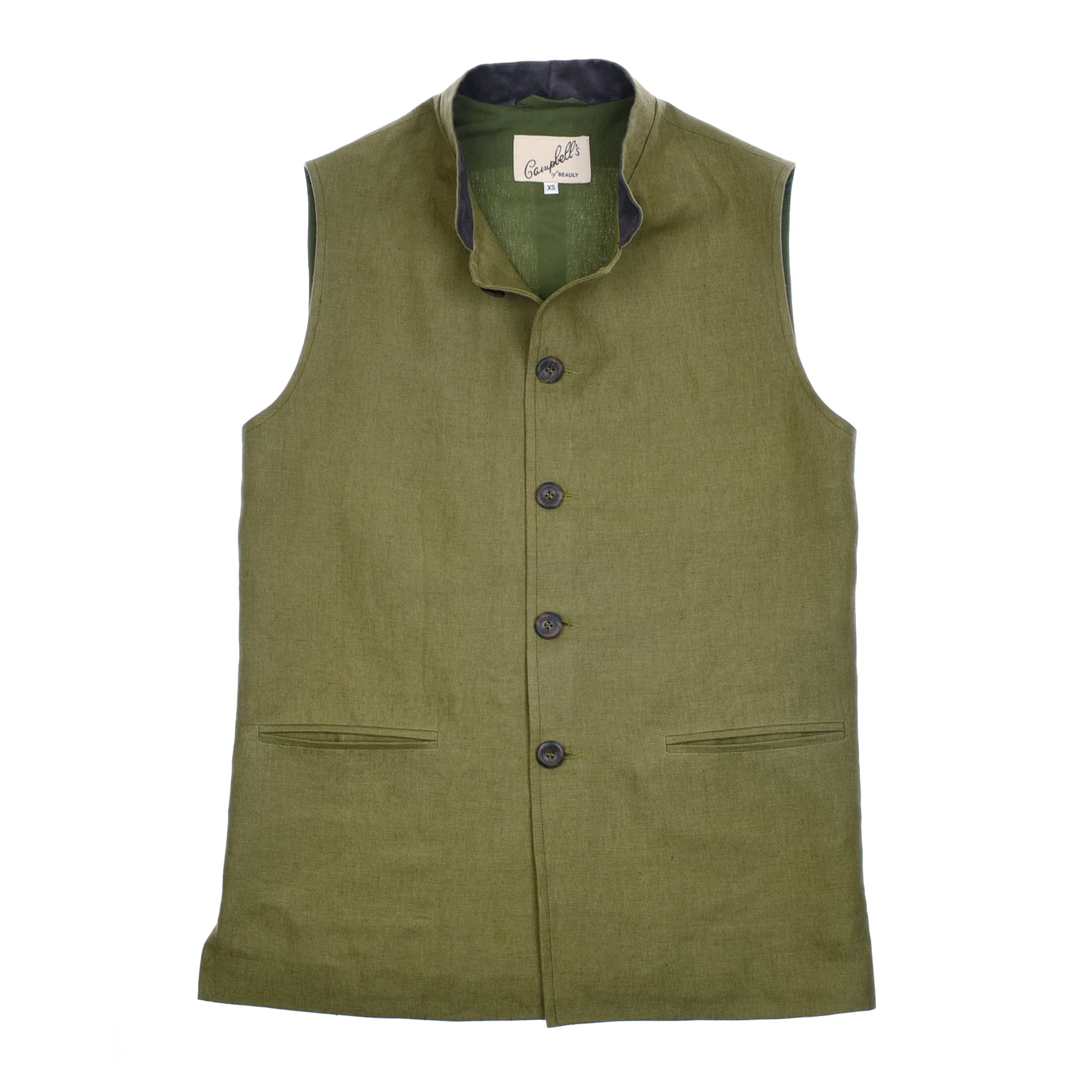 Linen Nehru Gilet - Image 5