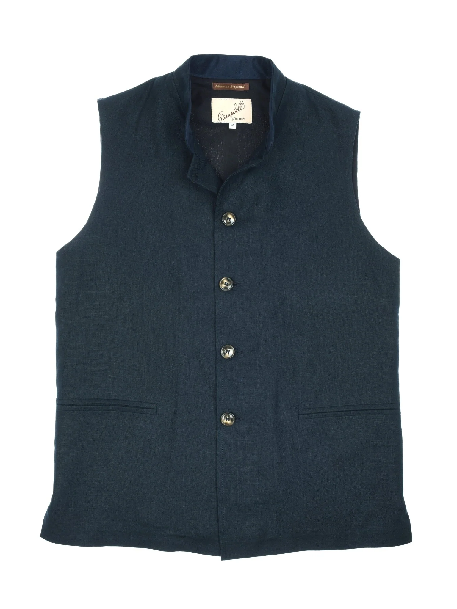 Linen Nehru Gilet - Image 8