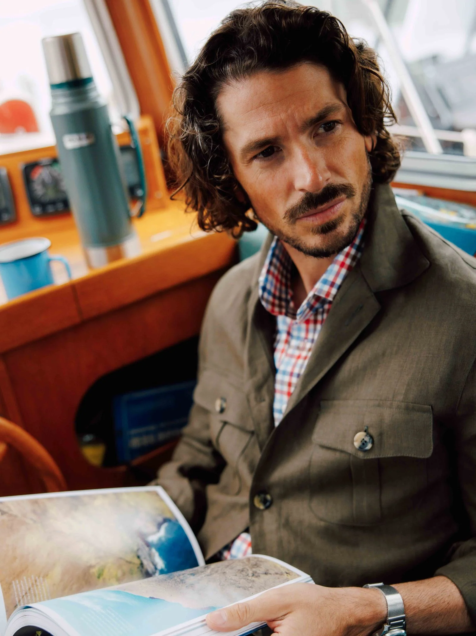 Linen Safari Jacket - Image 7