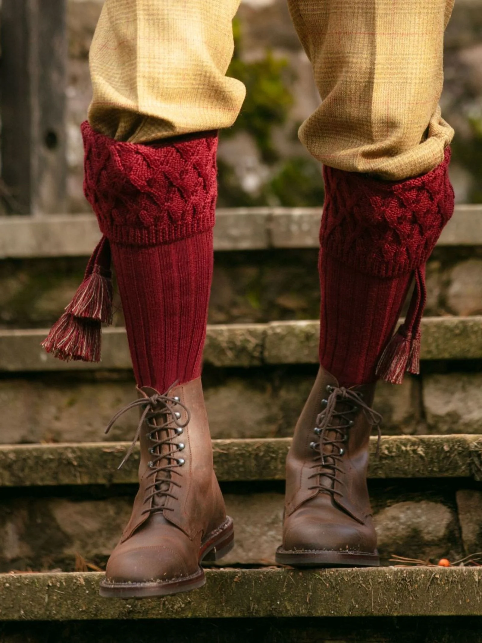 Merino Rannoch Shooting Socks - Image 5