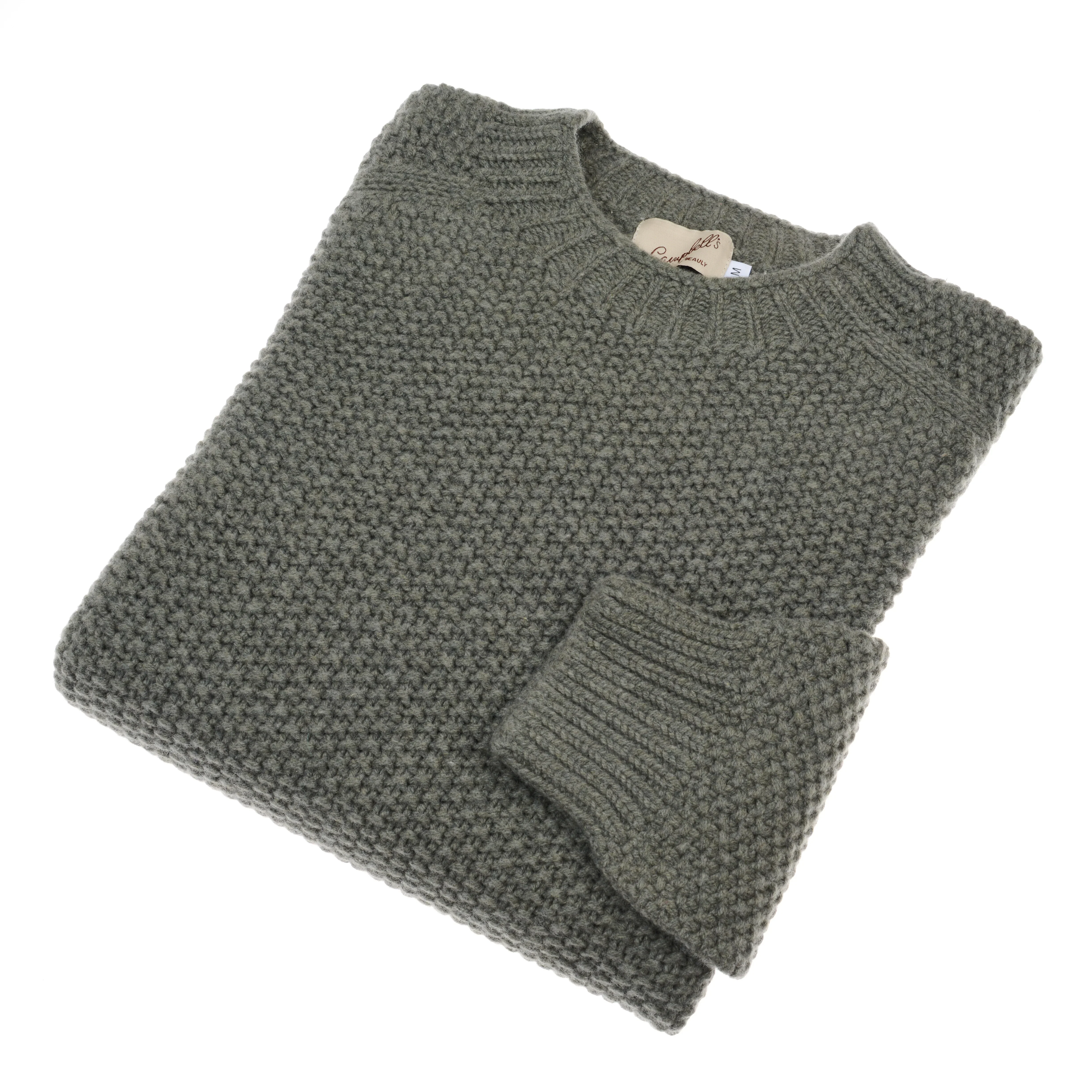 Auld Stock Moss Stitch Jumper - Image 4