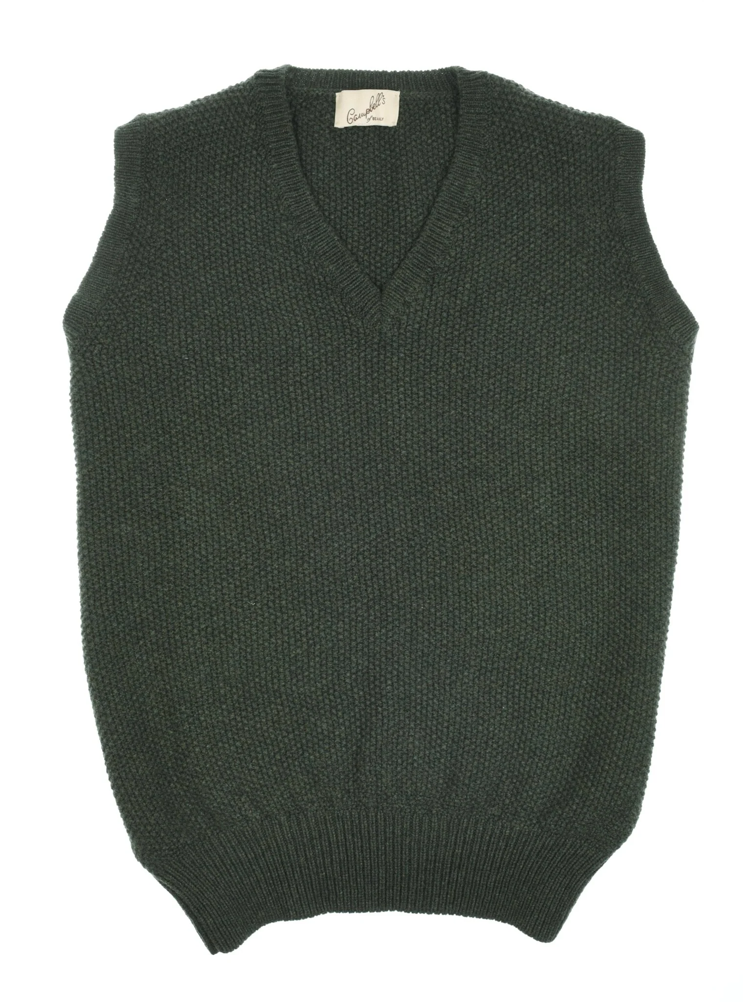 Moss Stitch Knitted Slipover - Image 5