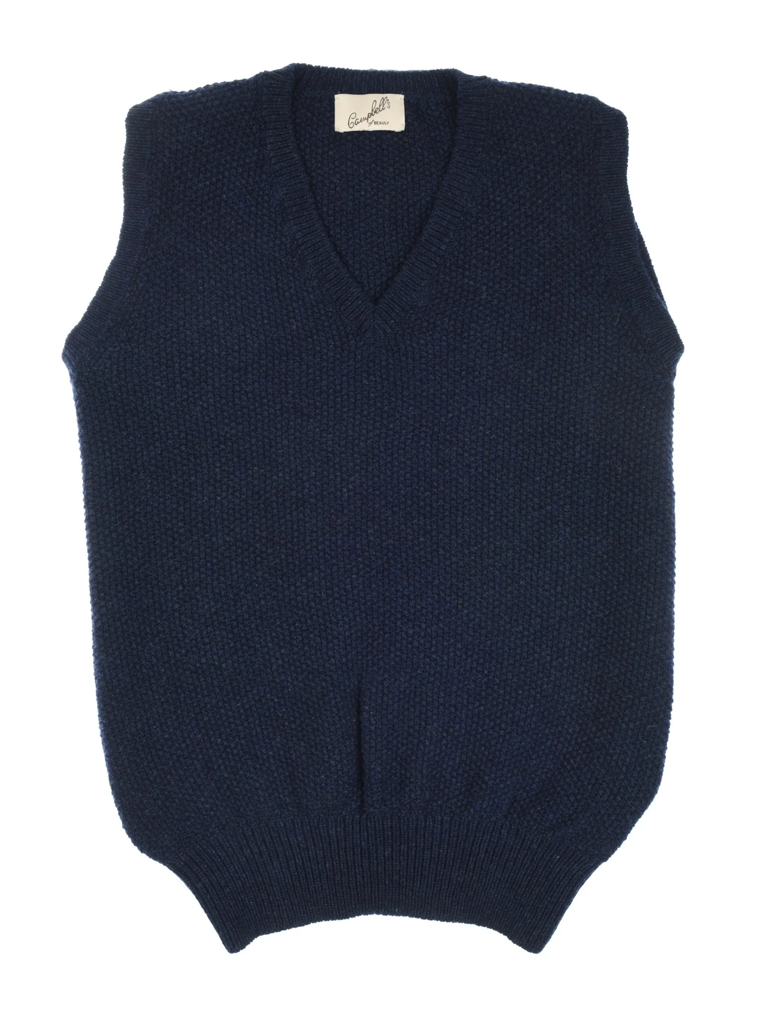 Moss Stitch Knitted Slipover - Image 6